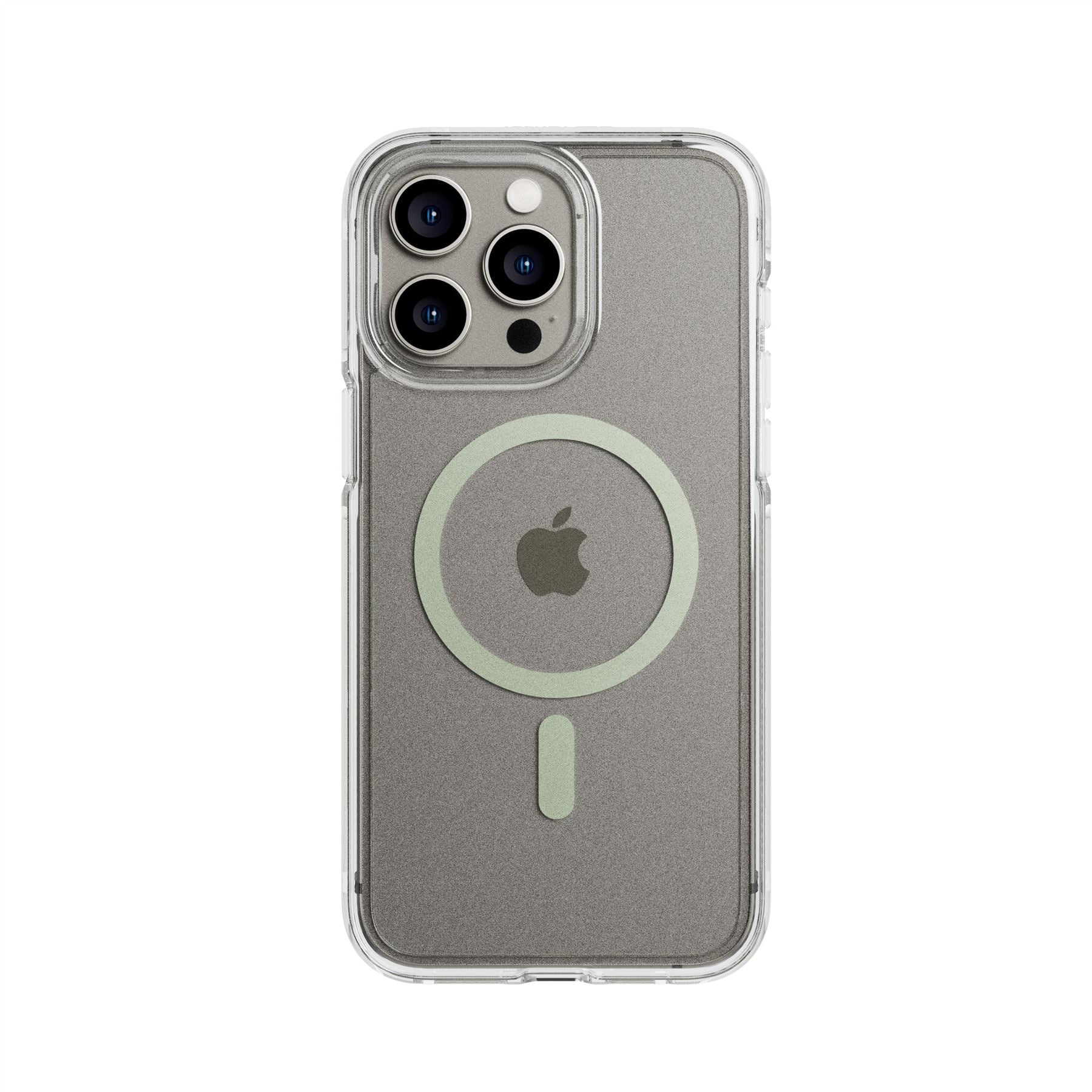 Green MagSafe iPhone 15 Pro case