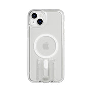 EvoCrystal Kick - Apple iPhone 15 Plus Case MagSafe Compatible - White