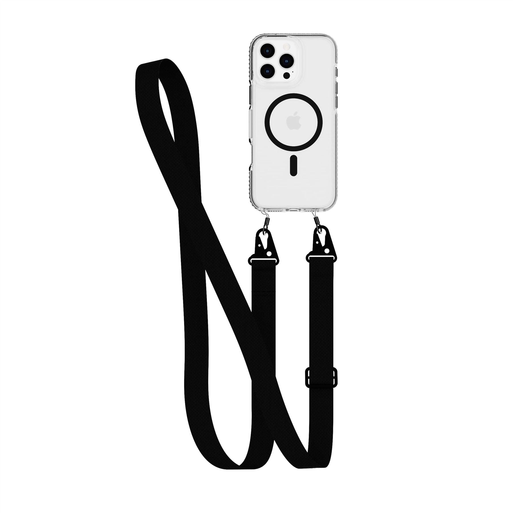 Tech21 EvoCrystal wit Crossbody for iPhone 16 Pro Max Compatible with MagSafe Tech21 EvoCrystal wit Crossbody for iPhone 16 Pro Max Compatible with MagSafe