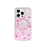FlexQuartz Apple iPhone 15 Pro Case MagSafe Compatible - Cherry Blossom
