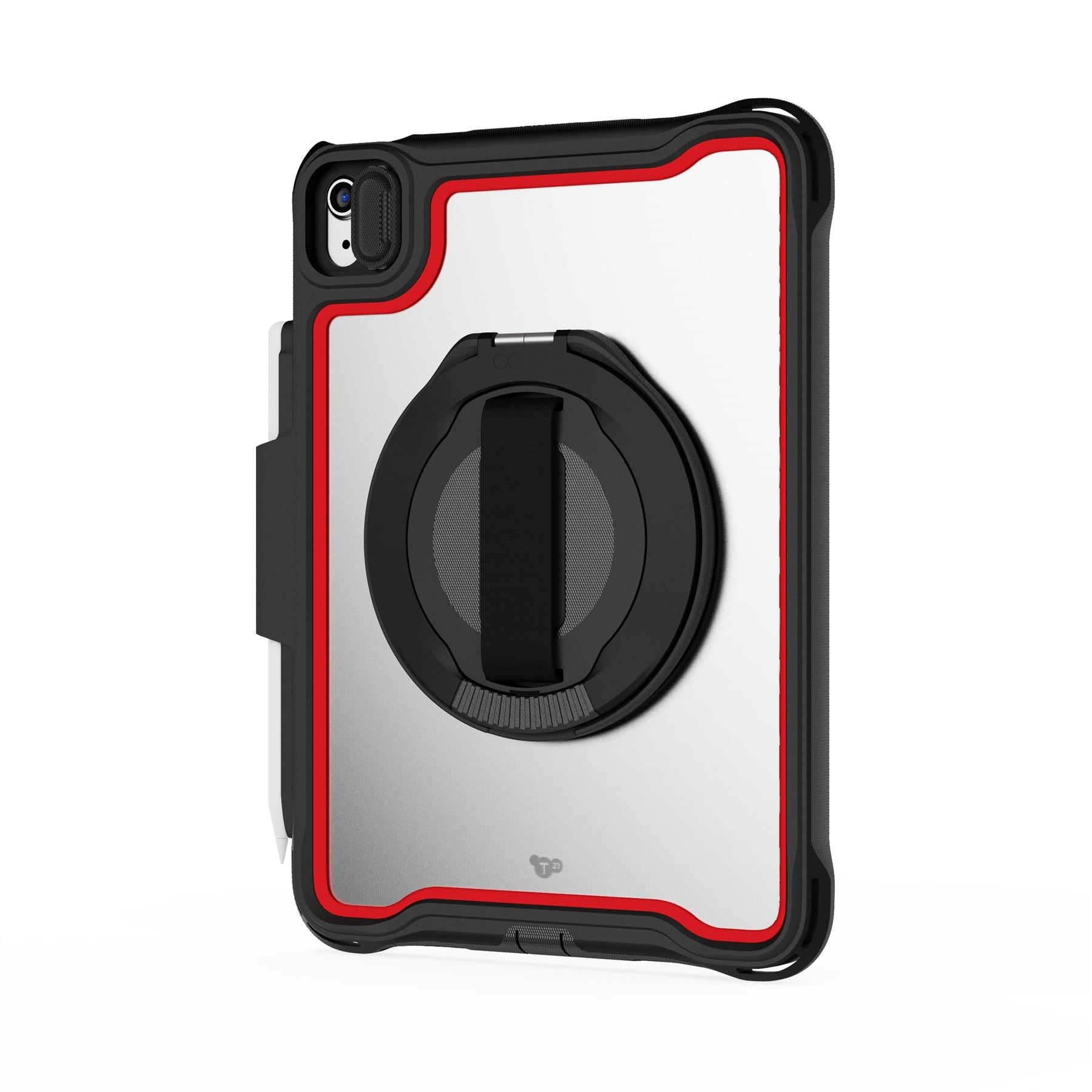 EvoMax - Apple iPad 10th/11th Gen Case with Handstrap - Black with Handstrap