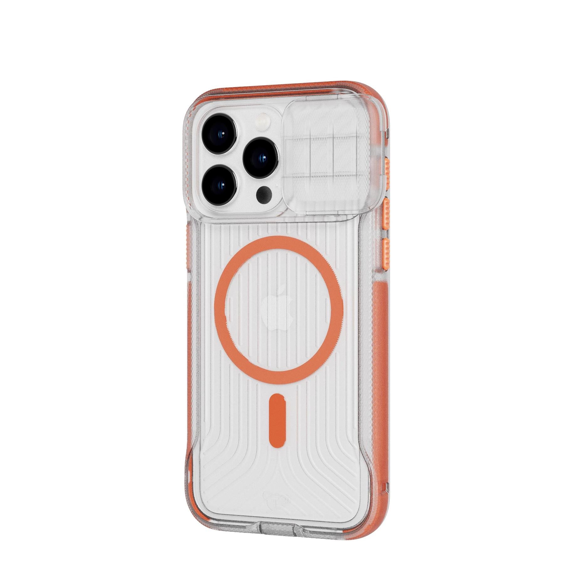 EvoMax - Apple iPhone 15 Pro Max Case MagSafe Compatible - Vivid Orange