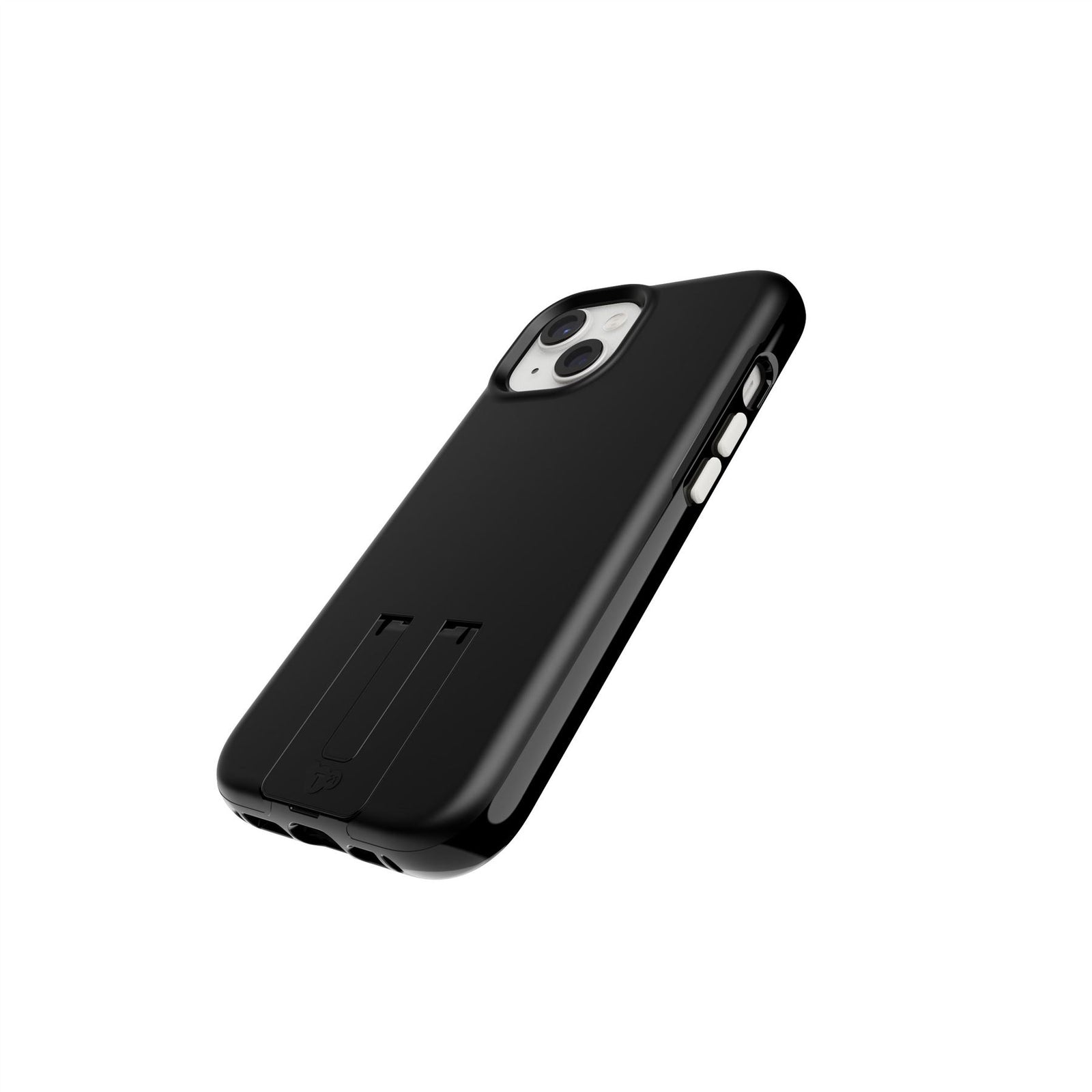 EvoCrystal Kick - Apple iPhone 16e/15 Case MagSafe Compatible - Obsidian Black