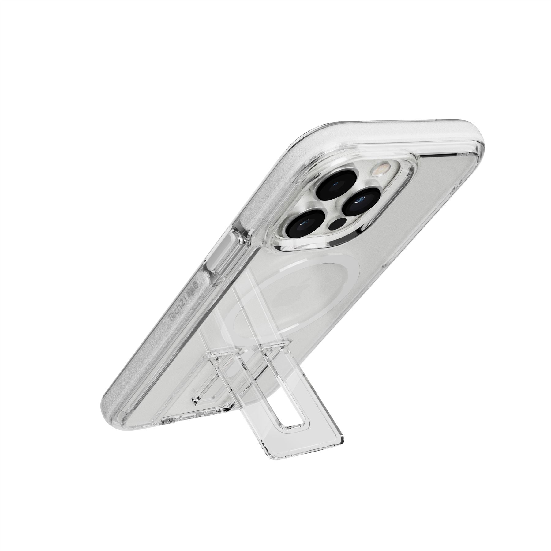 EvoCrystal Kick - Apple iPhone 14 Pro Max Case MagSafe Compatible - White