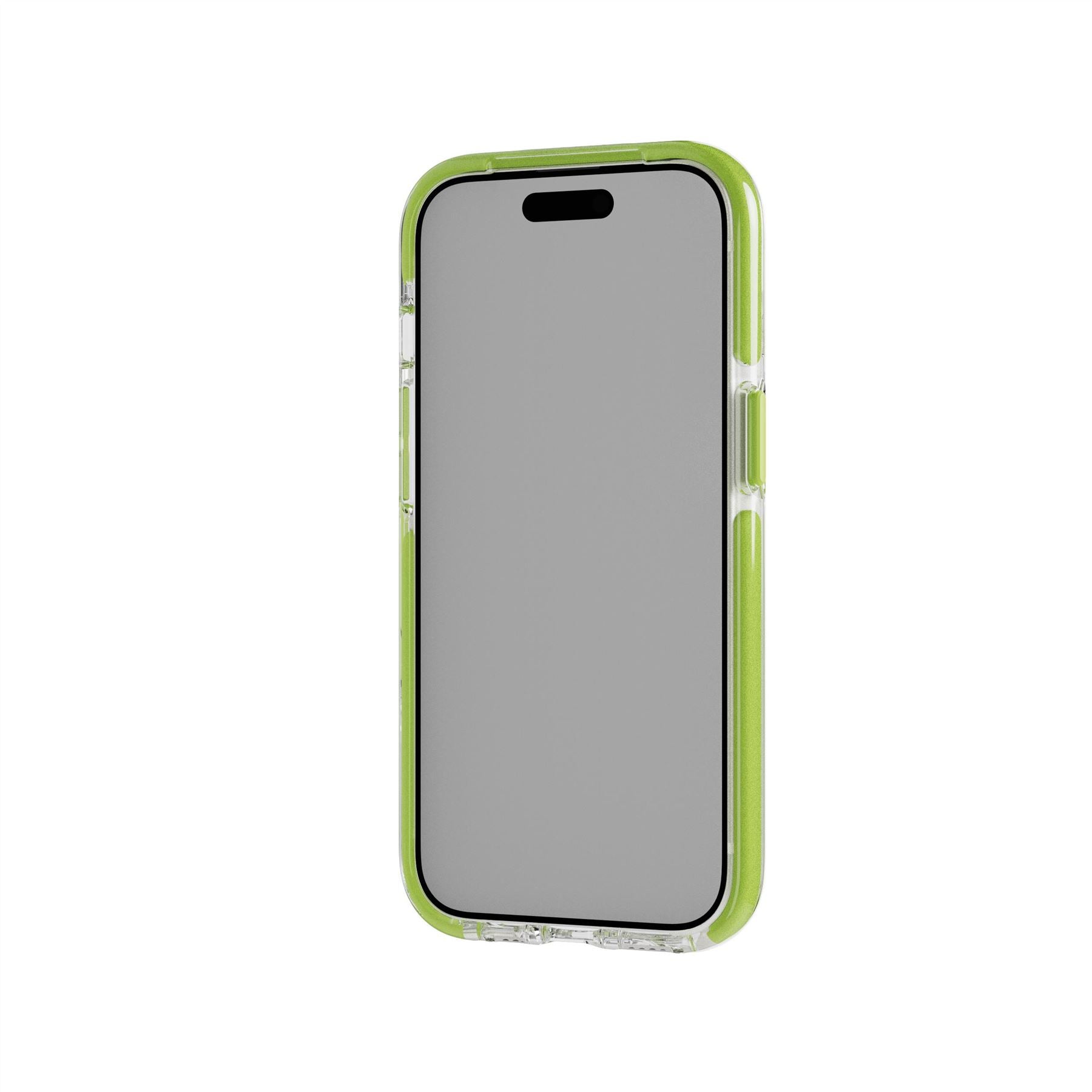 EvoCrystal Kick - Apple iPhone 16e/15 Case MagSafe Compatible - Lime