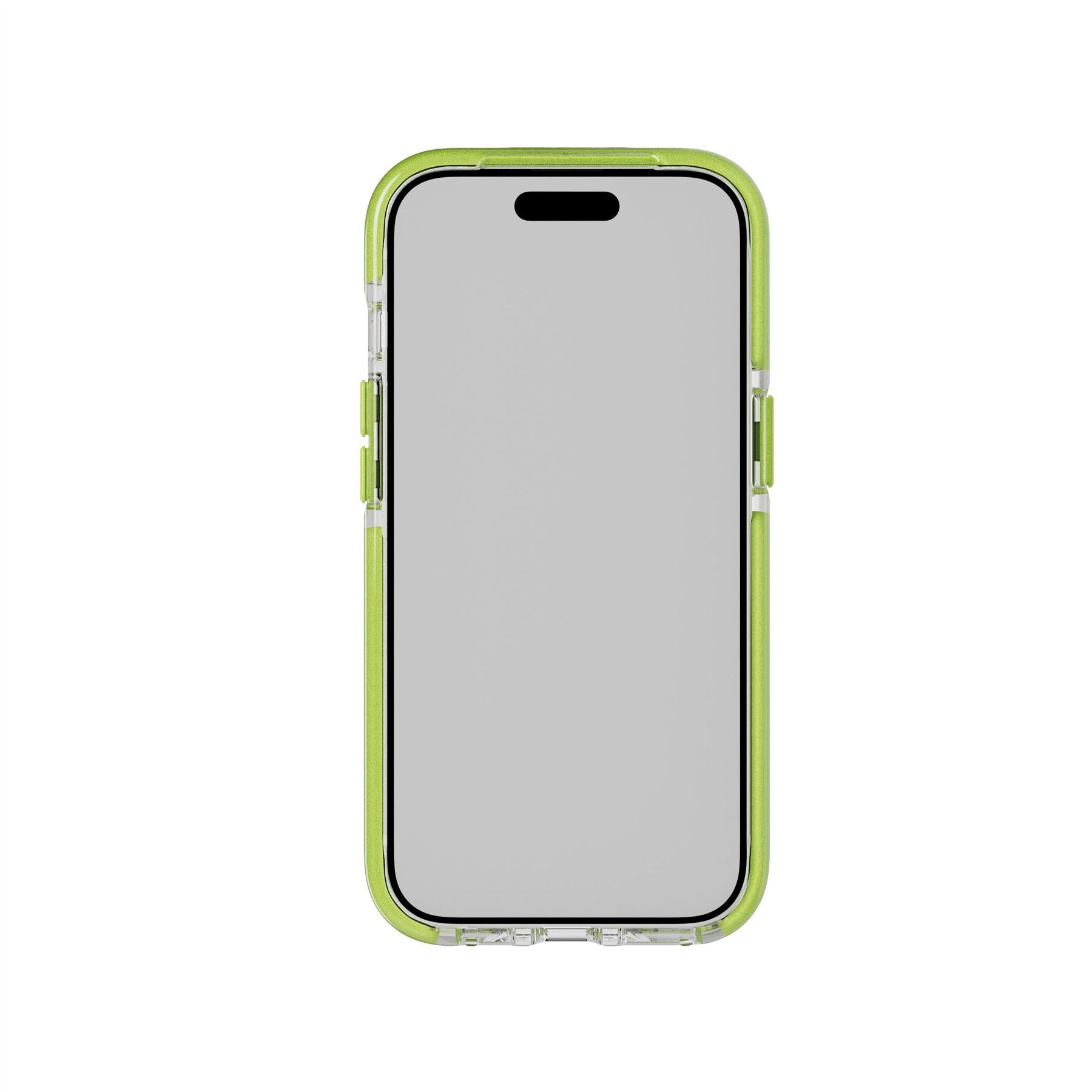 EvoCrystal Kick - Apple iPhone 16e/15 Case MagSafe Compatible - Lime