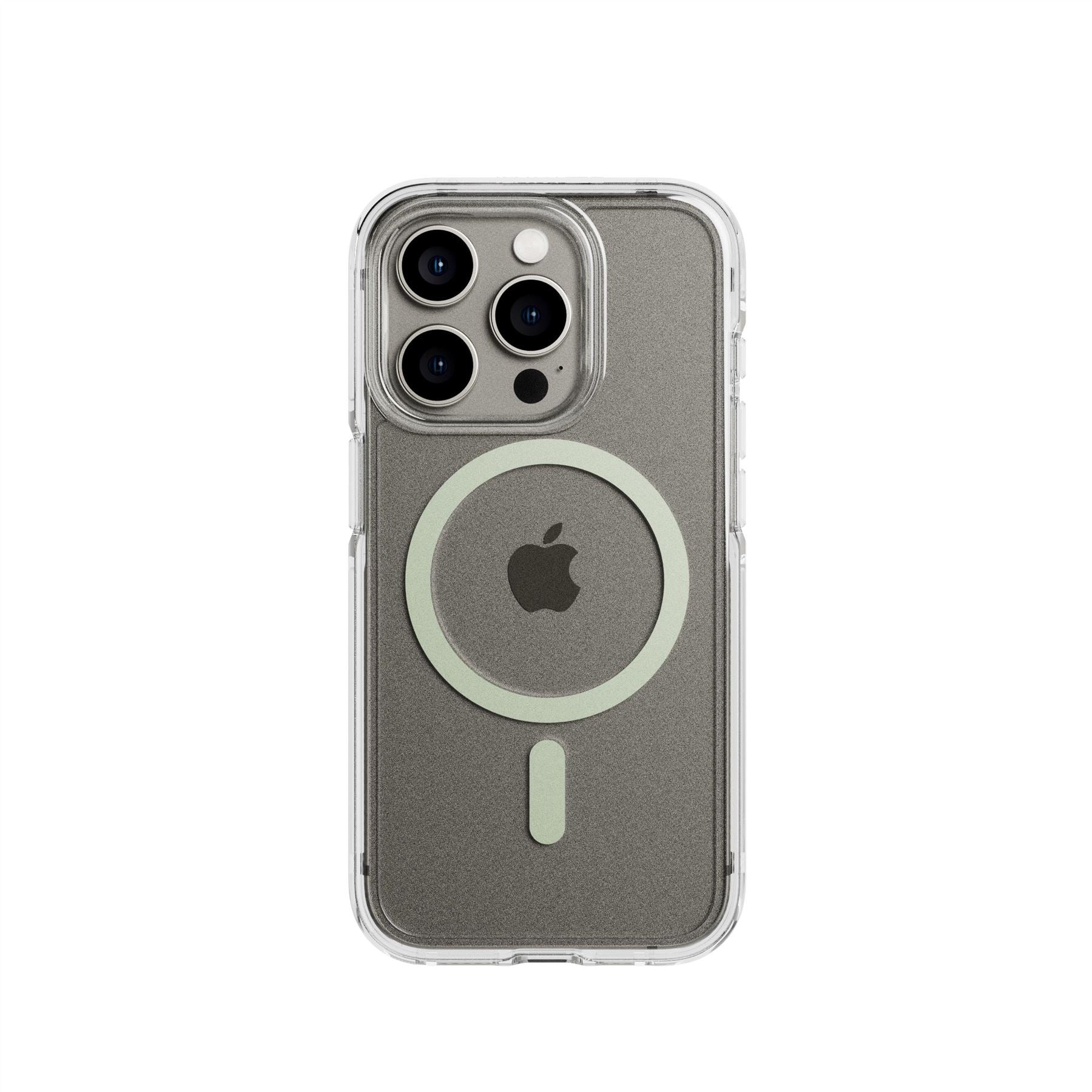 Green MagSafe iPhone 15 Pro Max case