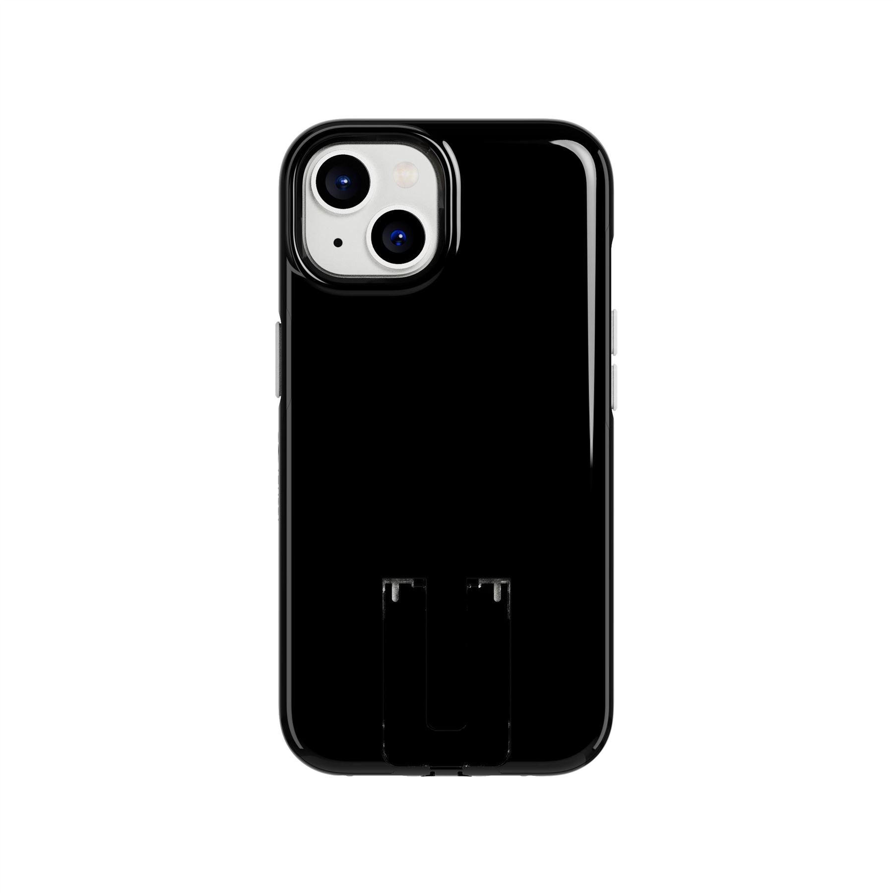EvoCrystal Kick - Apple iPhone 16e/14 Case MagSafe Compatible - Obsidian Black