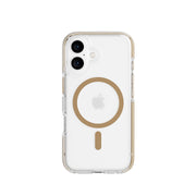EvoCrystal - Apple iPhone 16 Case MagSafe Compatible - Gold