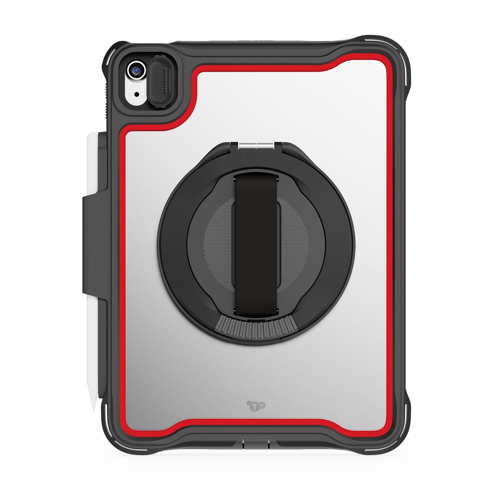 EvoMax -  Apple iPad 10th/11th Gen Case with Handstrap - Black with Handstrap
