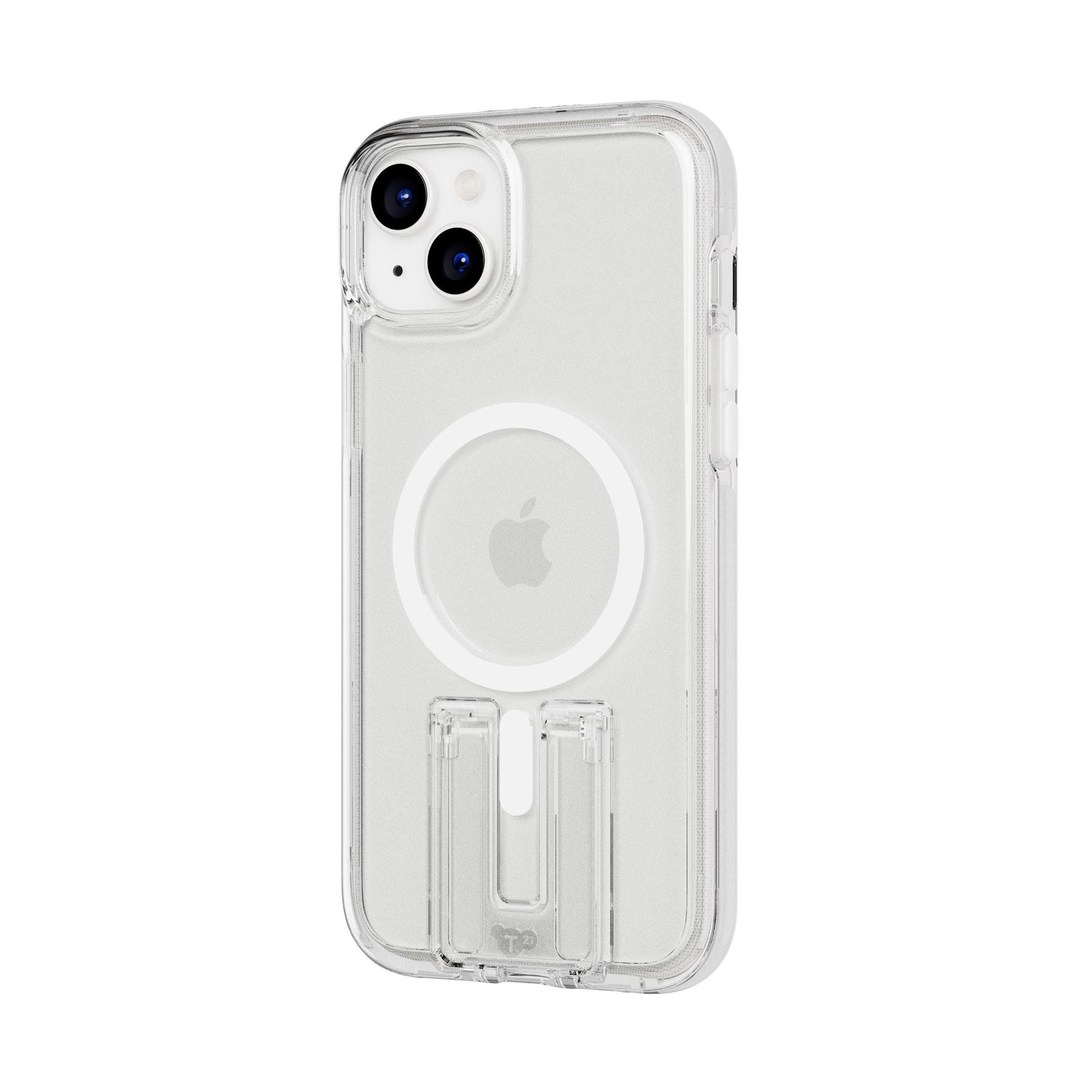 EvoCrystal Kick - Apple iPhone 15 Plus Case MagSafe Compatible - White