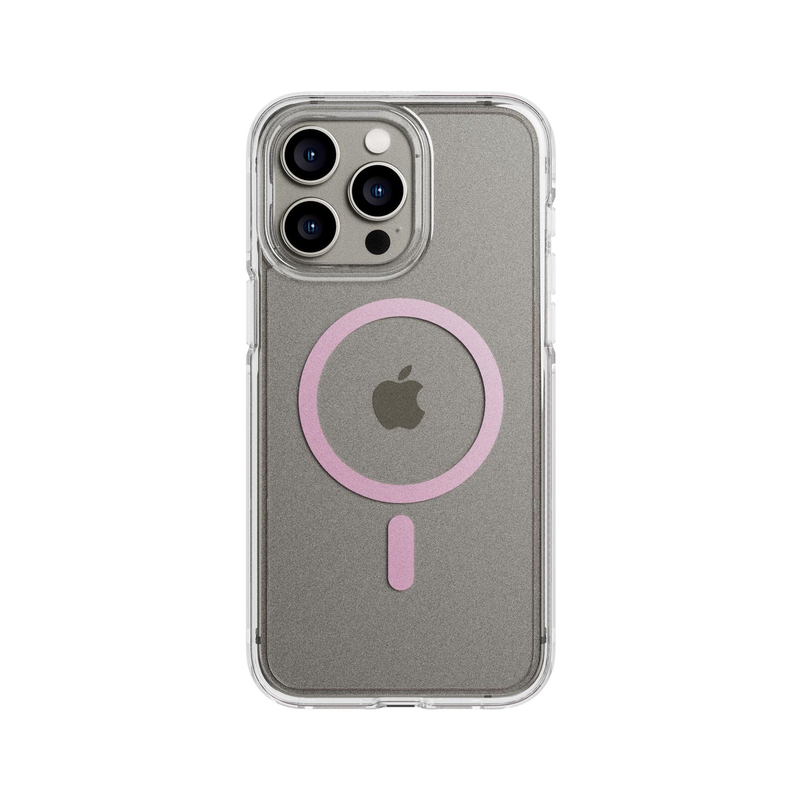 FlexQuartz - Apple iPhone 15 Pro Max Case MagSafe Compatible - Pink