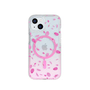 FlexQuartz Apple iPhone 16e/15 Case MagSafe Compatible - Cherry Blossom