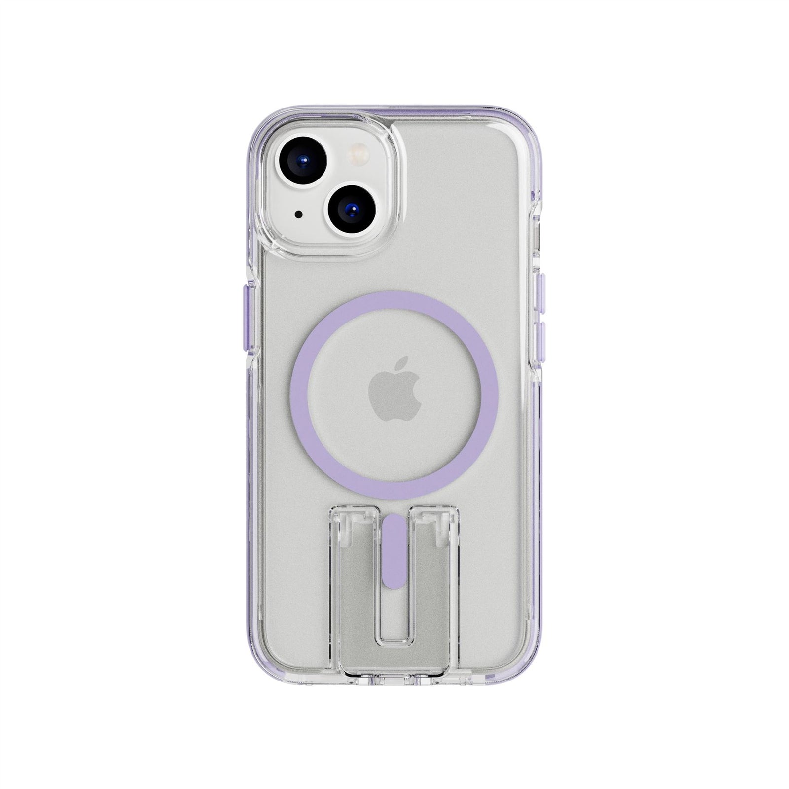 EvoCrystal Kick - Apple iPhone 14 Case MagSafe Compatible - Lilac