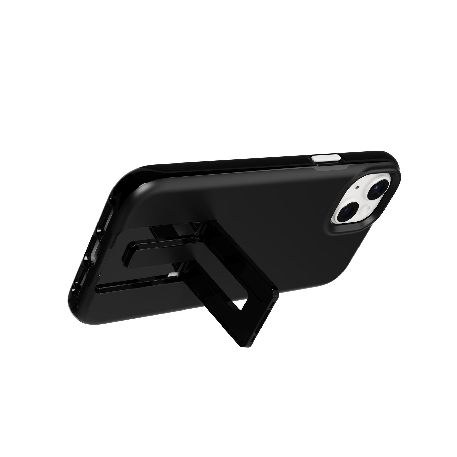 EvoCrystal Kick - Apple iPhone 15 Plus Case MagSafe Compatible - Obsidian Black