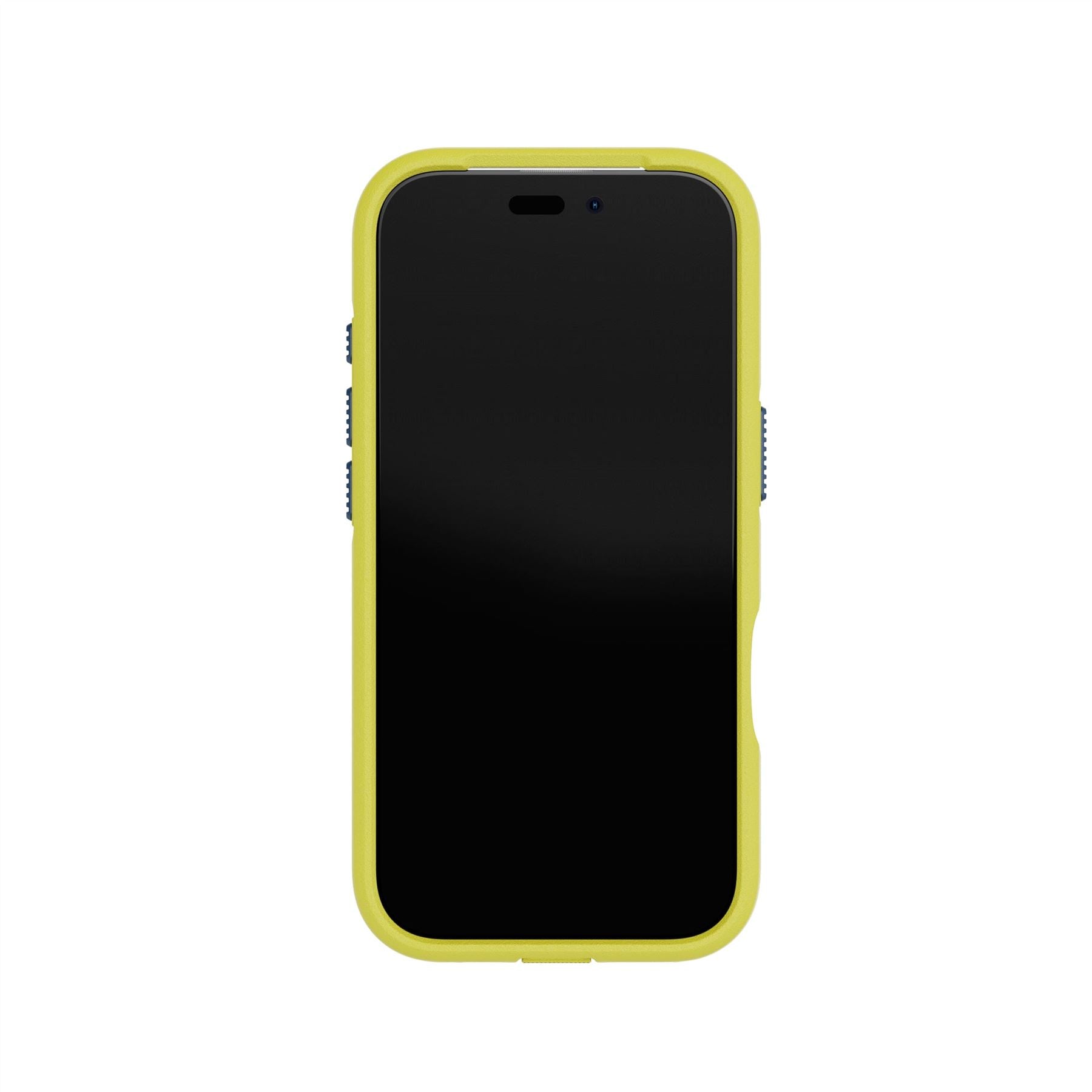 EvoPro - Apple iPhone 16 Pro Case MagSafe Compatible - Navy/Yellow EvoPro - Apple iPhone 16 Pro Case MagSafe Compatible - Navy/Yellow