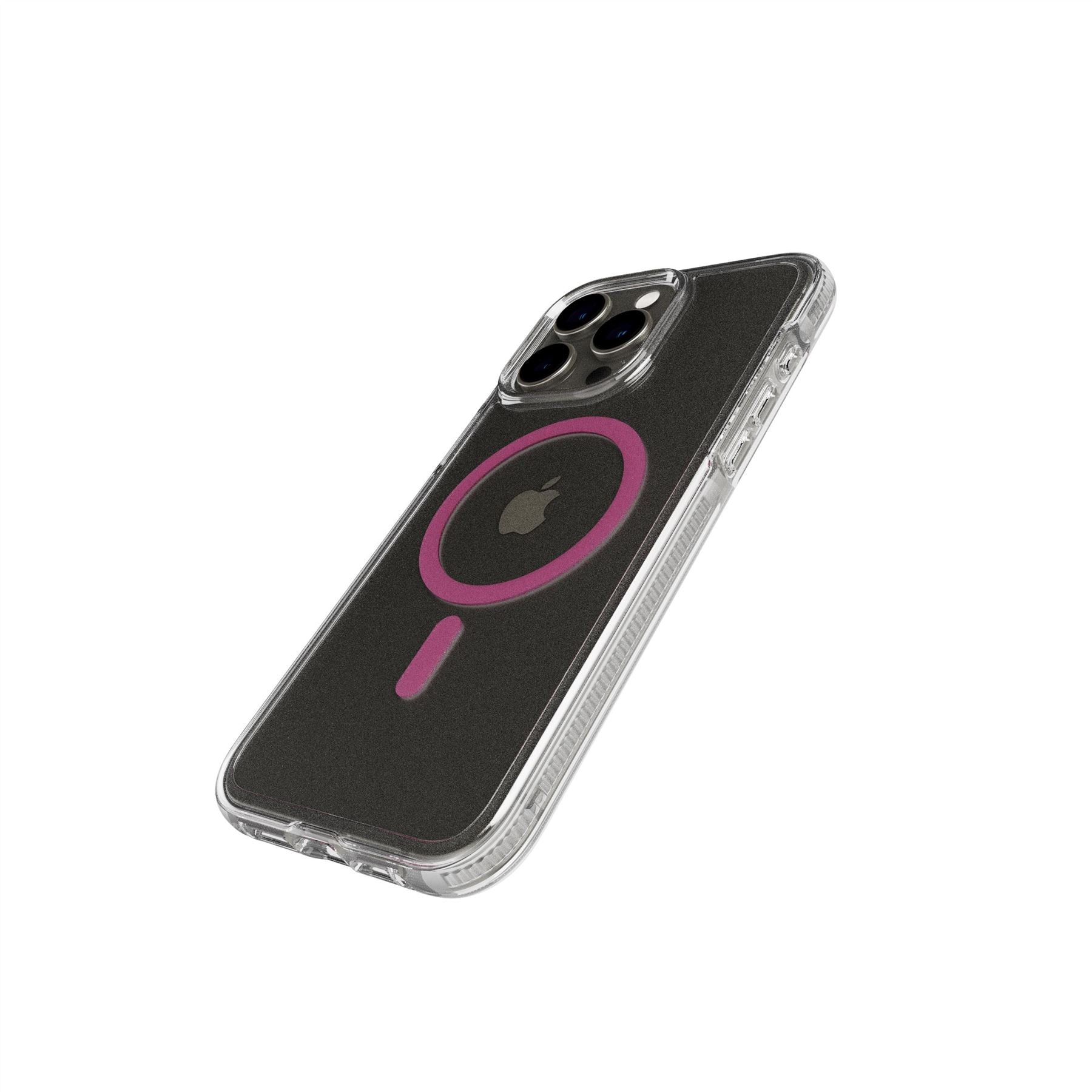 COOL Cover for iPhone 15 Pro Magnetic Ring Pink - Cool Accesorios