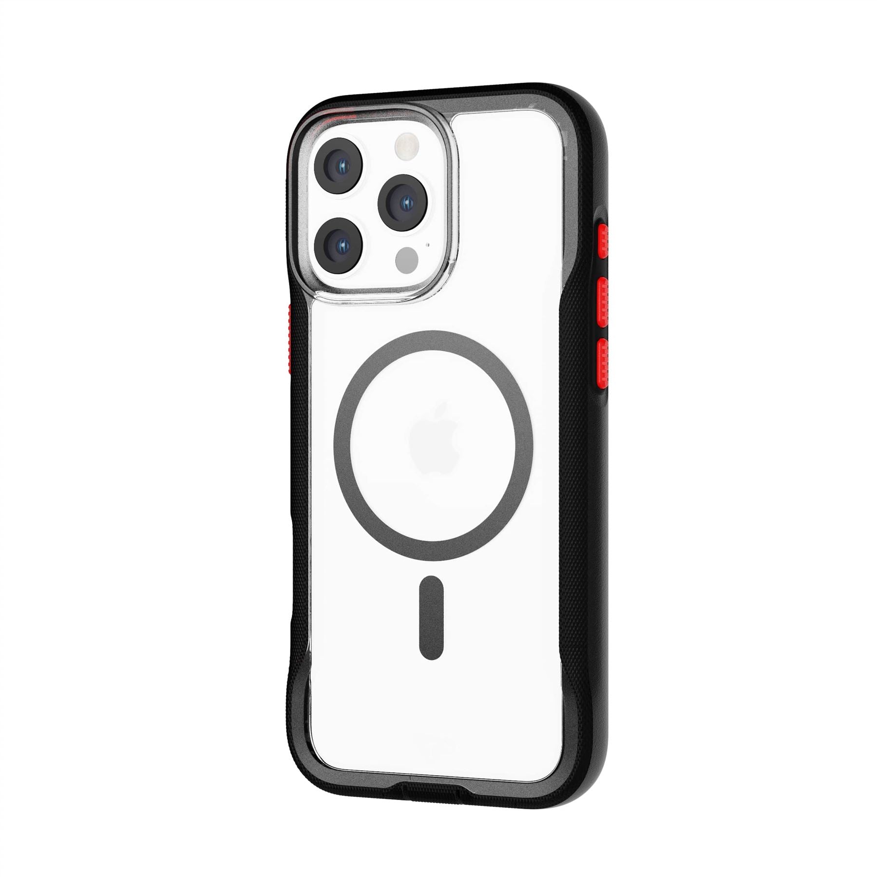 EvoPro - Apple iPhone 16 Pro Max Case MagSafe Compatible - Clear/Black