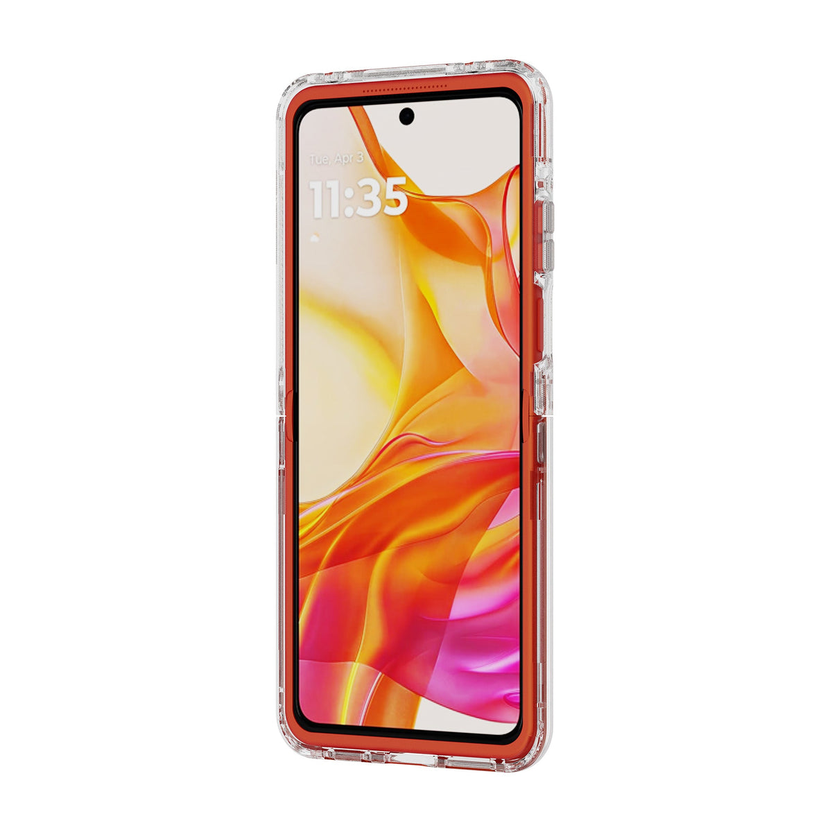 EvoClear Fold - Motorola razr (2024-2026) Case - Clear