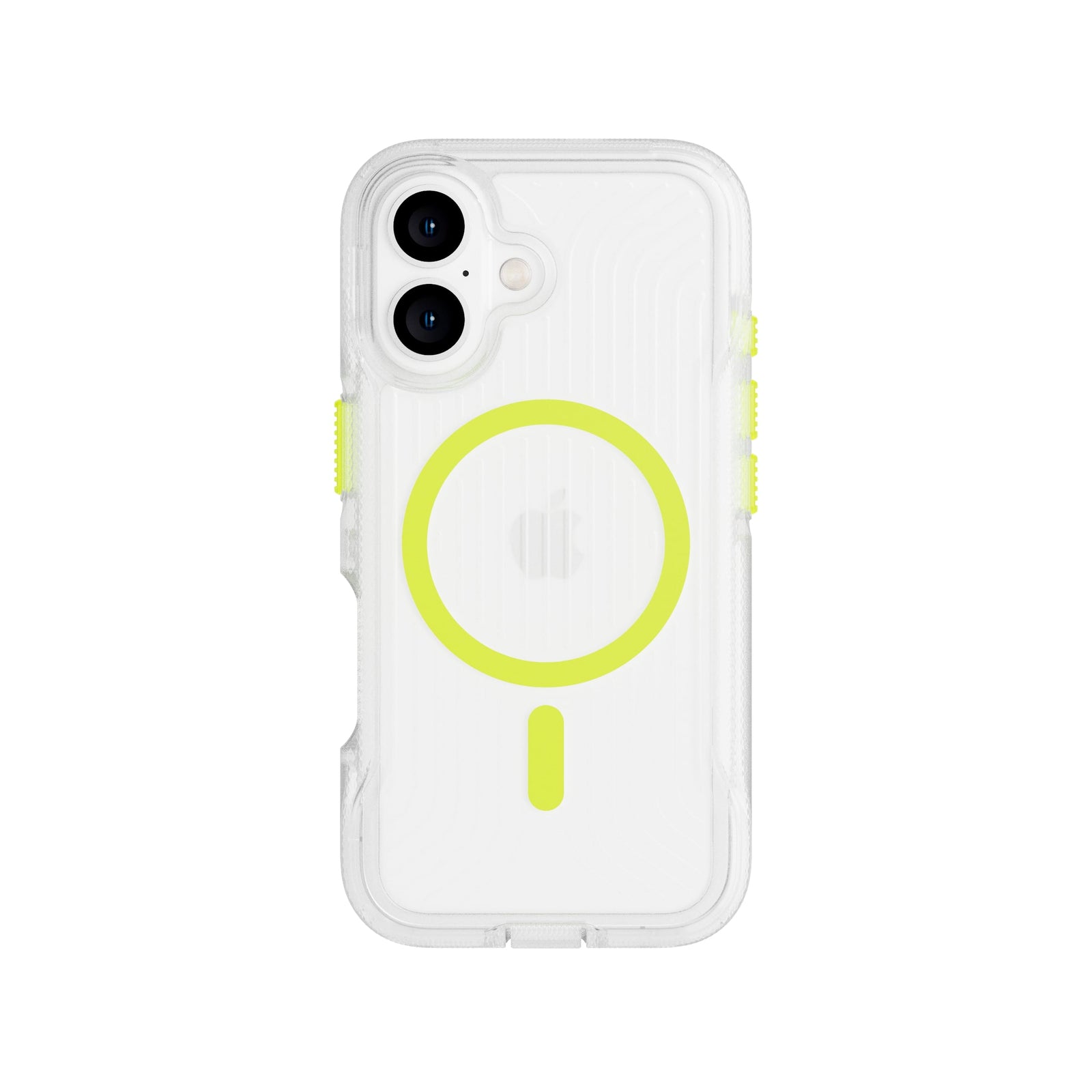 FlexPro - Apple iPhone 16 Case MagSafe Compatible  - Neon Green Glow in the Dark