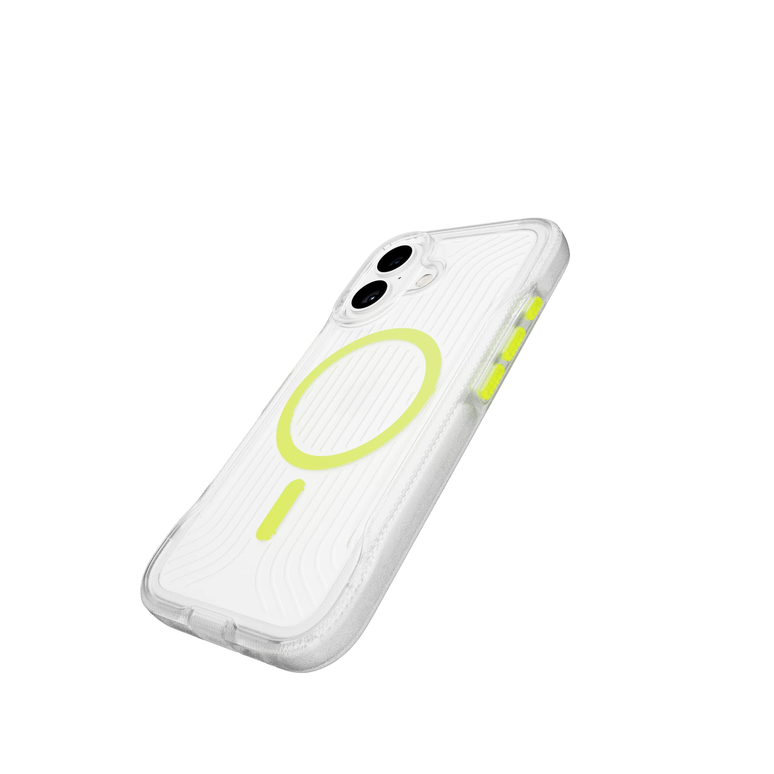 FlexPro - Apple iPhone 16 Case MagSafe Compatible - Neon Green Glow in the Dark