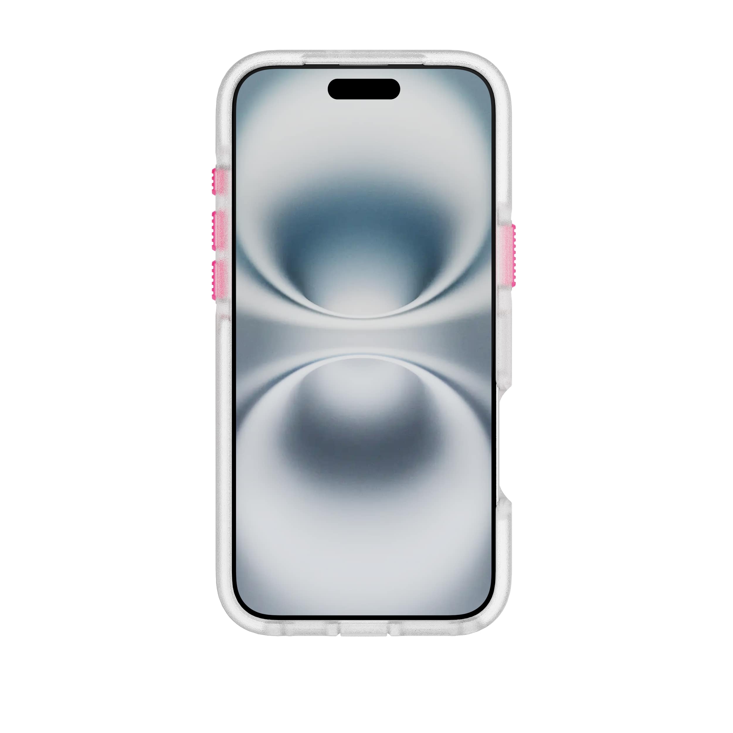 FlexPro - Apple iPhone 16 Plus Case MagSafe Compatible - Neon Pink/Orange Glow in the Dark