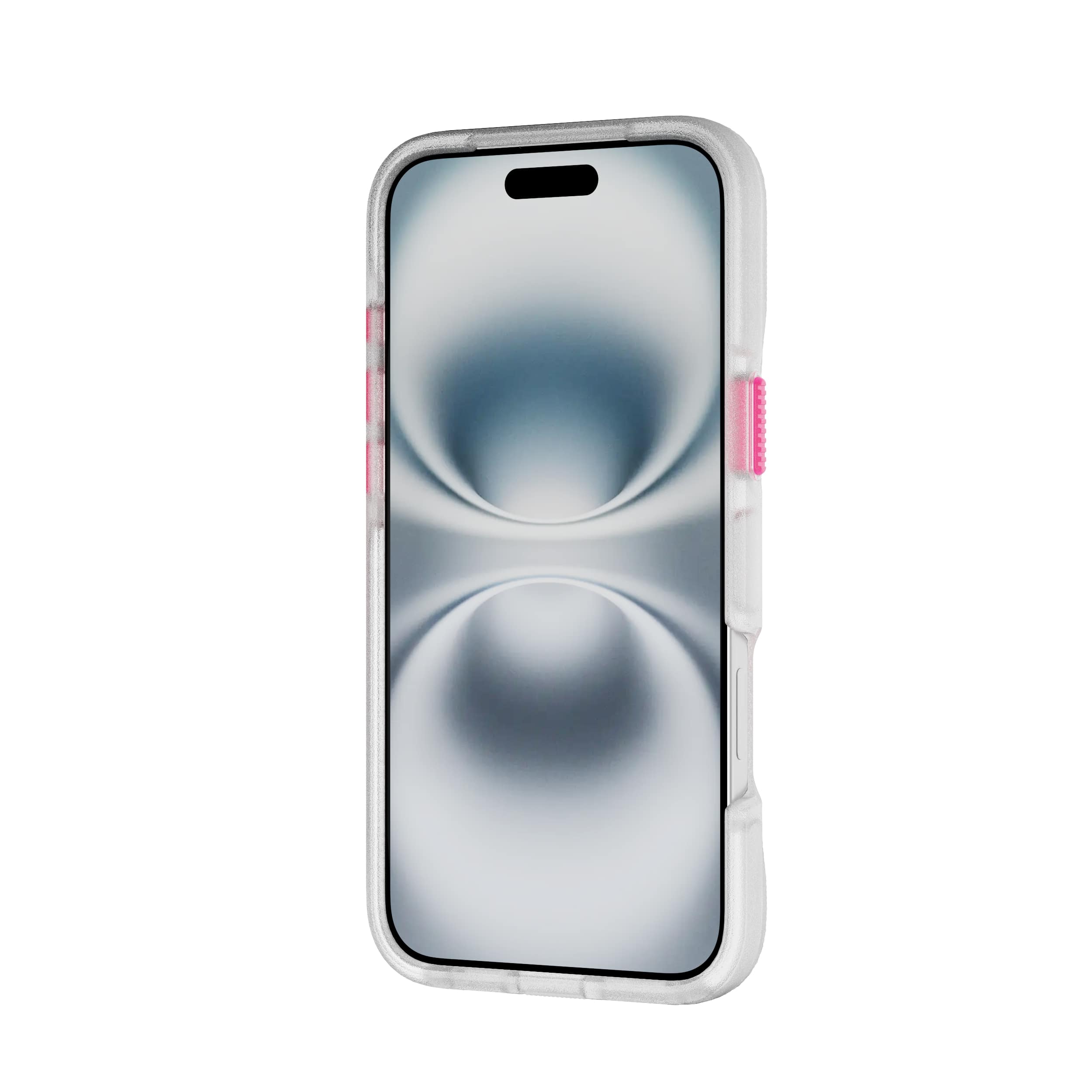 FlexPro - Apple iPhone 16 Plus Case MagSafe Compatible - Neon Pink/Orange Glow in the Dark