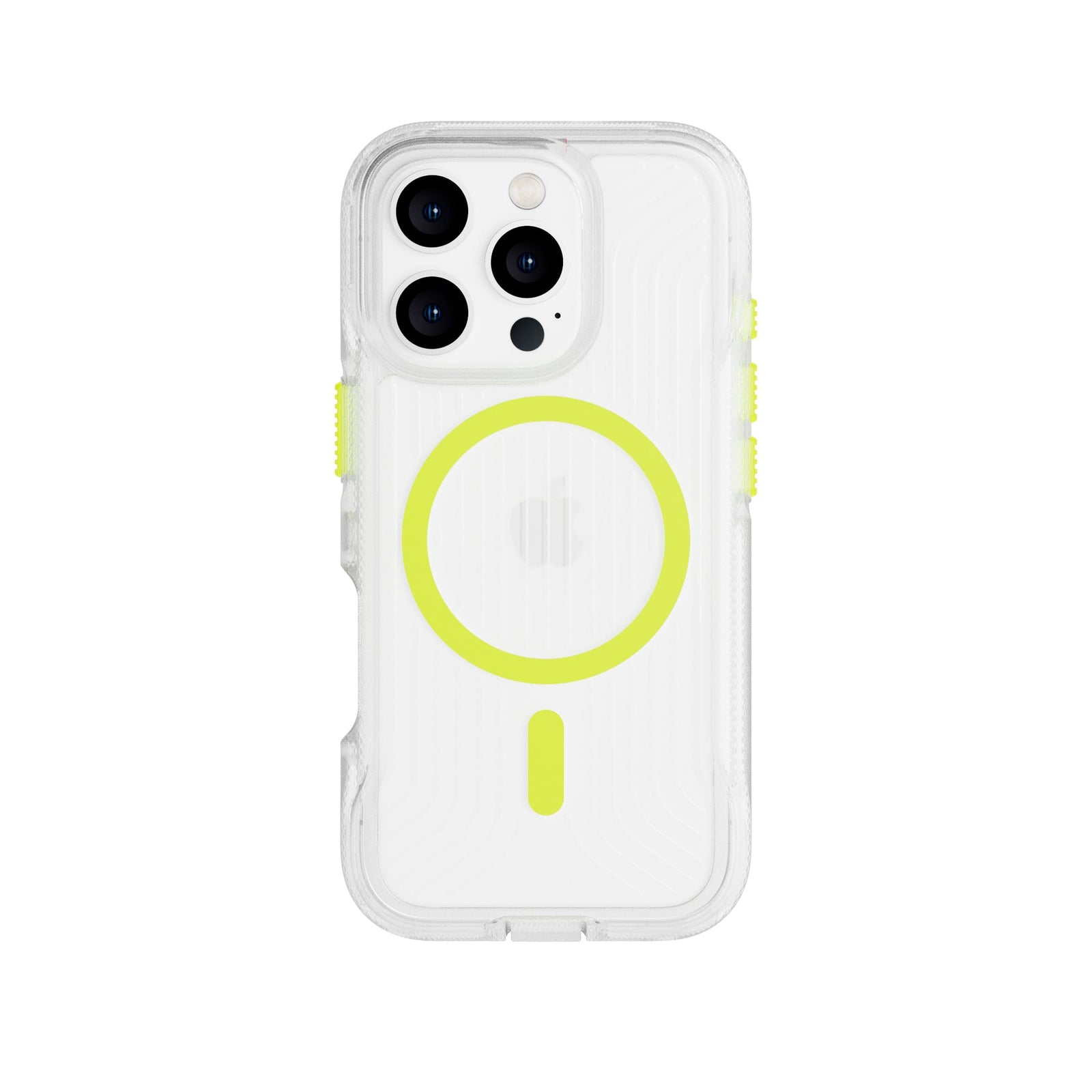 FlexPro - Apple iPhone 16 Pro Case MagSafe Compatible  - Neon Green Glow in the Dark