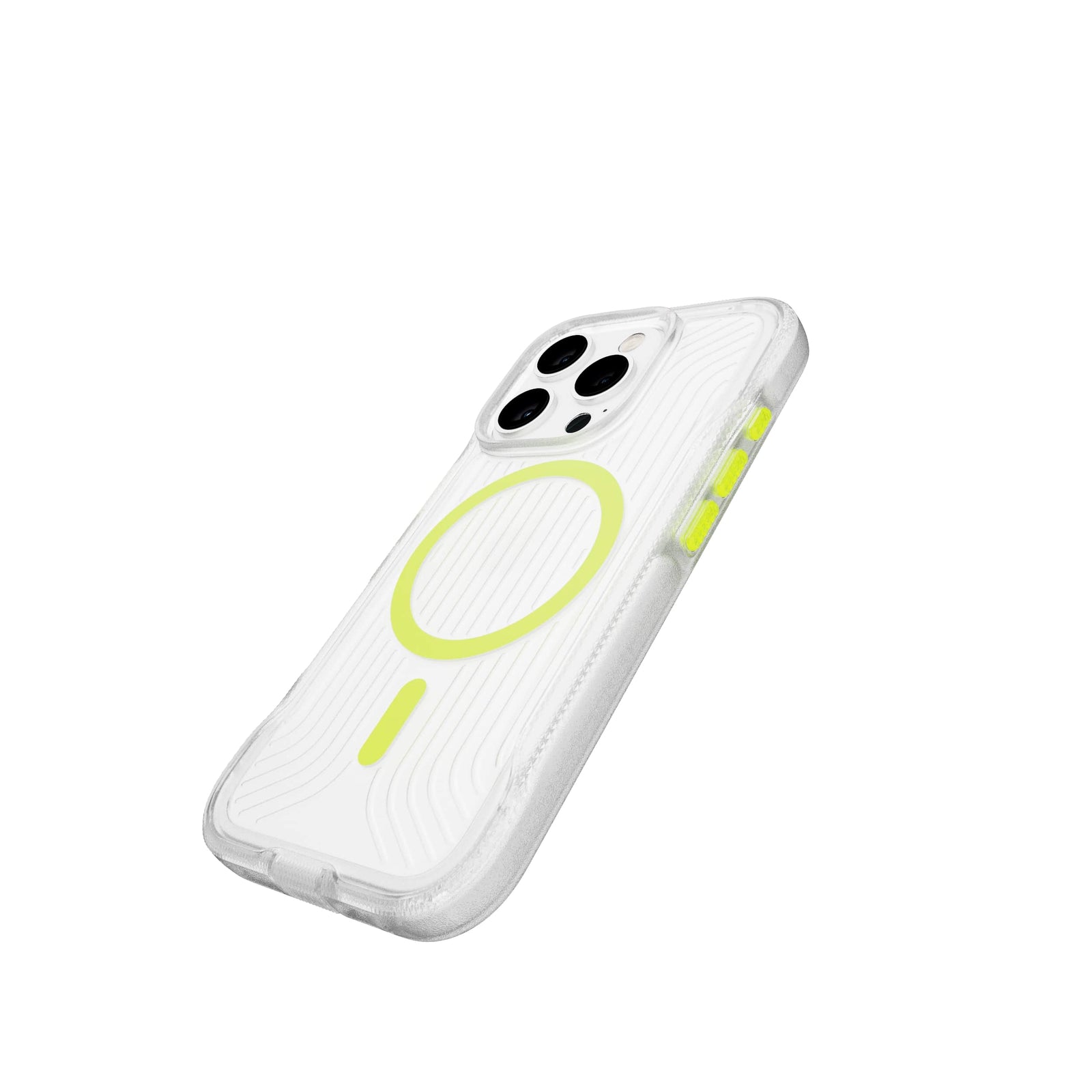 FlexPro - Apple iPhone 16 Pro Case MagSafe Compatible  - Neon Green Glow in the Dark