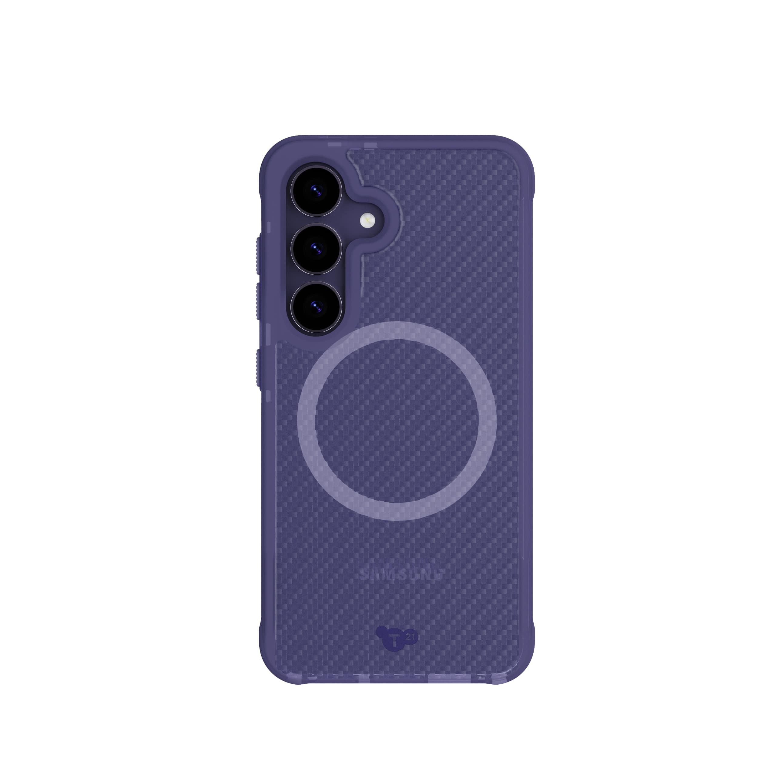 Tech21 EvoArmor case for Galaxy S25 - with Magnets- Military Grade Impact Protection - Purple Tech21 EvoArmor case for Galaxy S25 - with Magnets- Military Grade Impact Protection - Purple