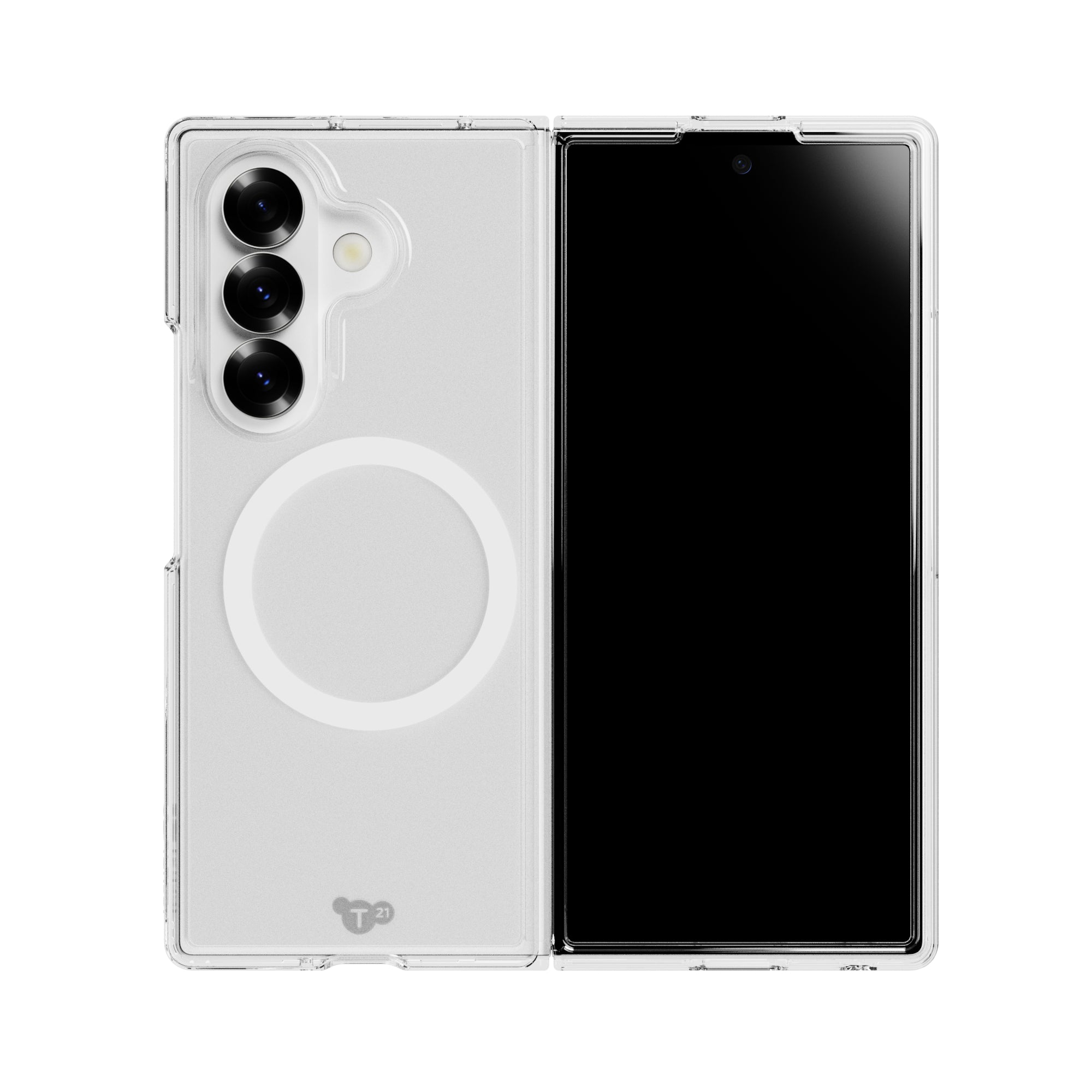 EvoClear - Samsung Galaxy Z Fold7 Case with Magnets - Clear