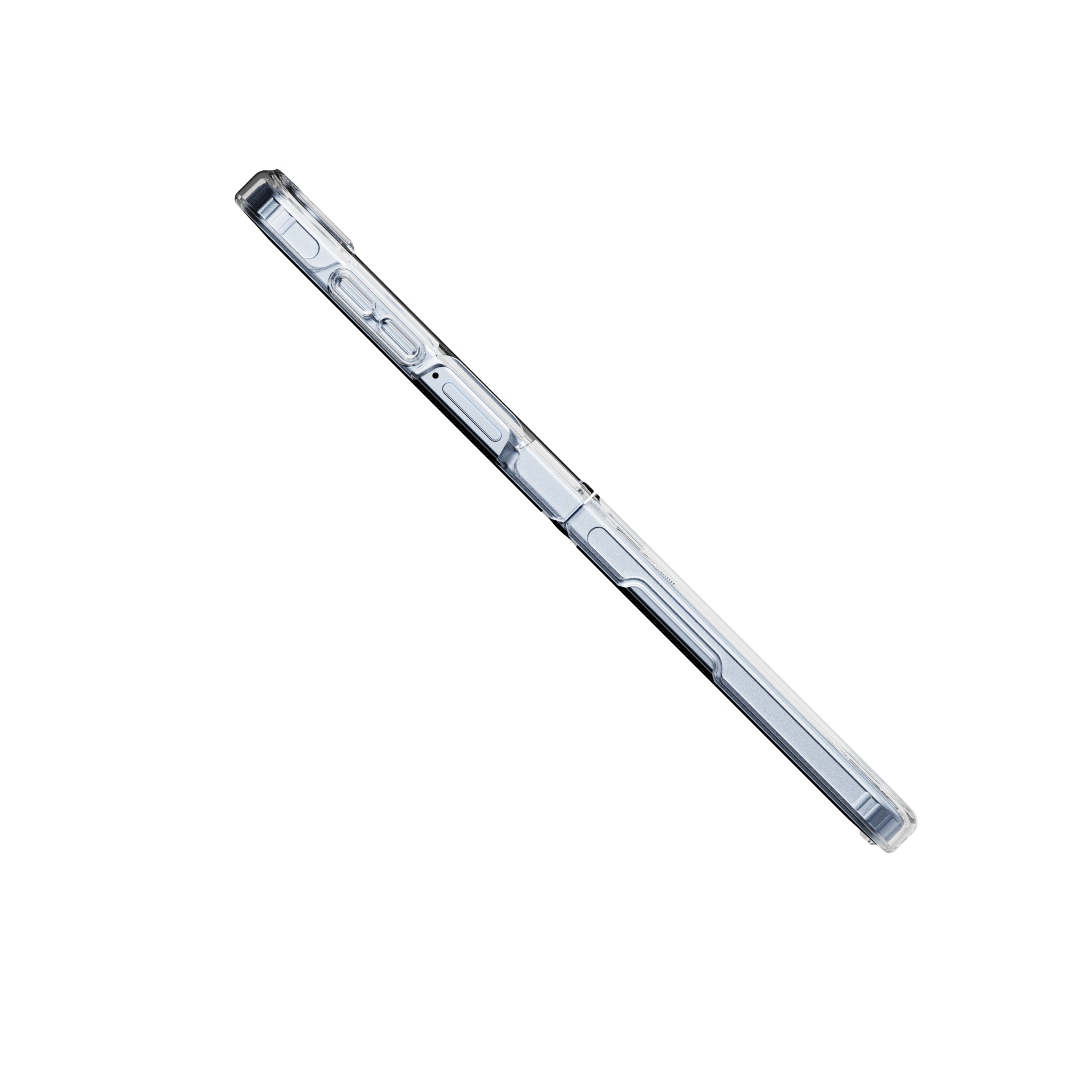 EvoClear - Samsung Galaxy Z Flip7 Case with Magnets - Clear