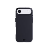 View of the back of the phone case from straight on with phone inside#color_black
