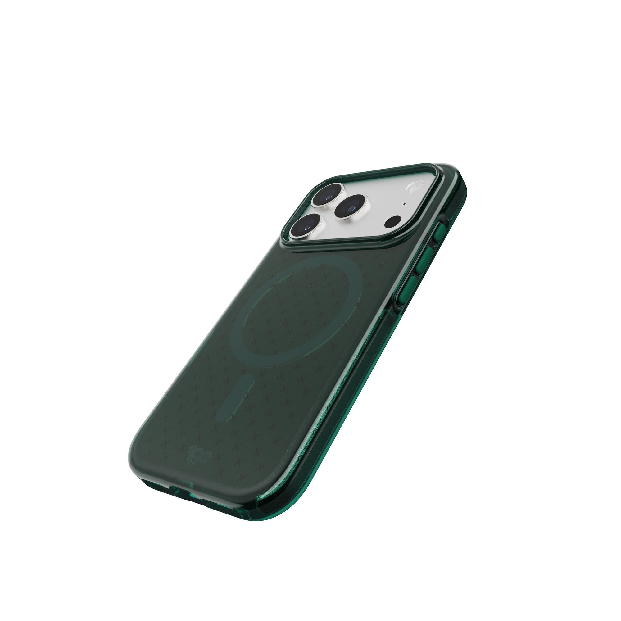 iPhoneアクセサリー SKYLRK iPhone 17 PRO BUMP CASE Green Apple iPhone 17 Pro Case with MagSafe | Tech21 EvoCheck MagSafe