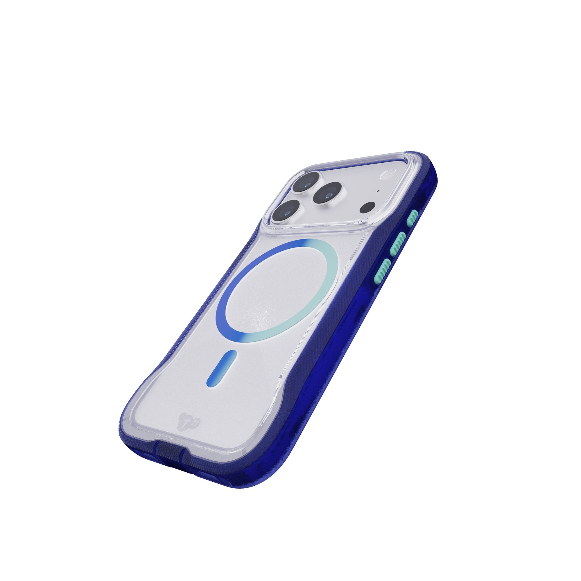 Apple iPhone17pro テックウ－ブンケ－ス　ブルー Apple iPhone 17 Pro Case with MagSafe | Tech21 EvoPro