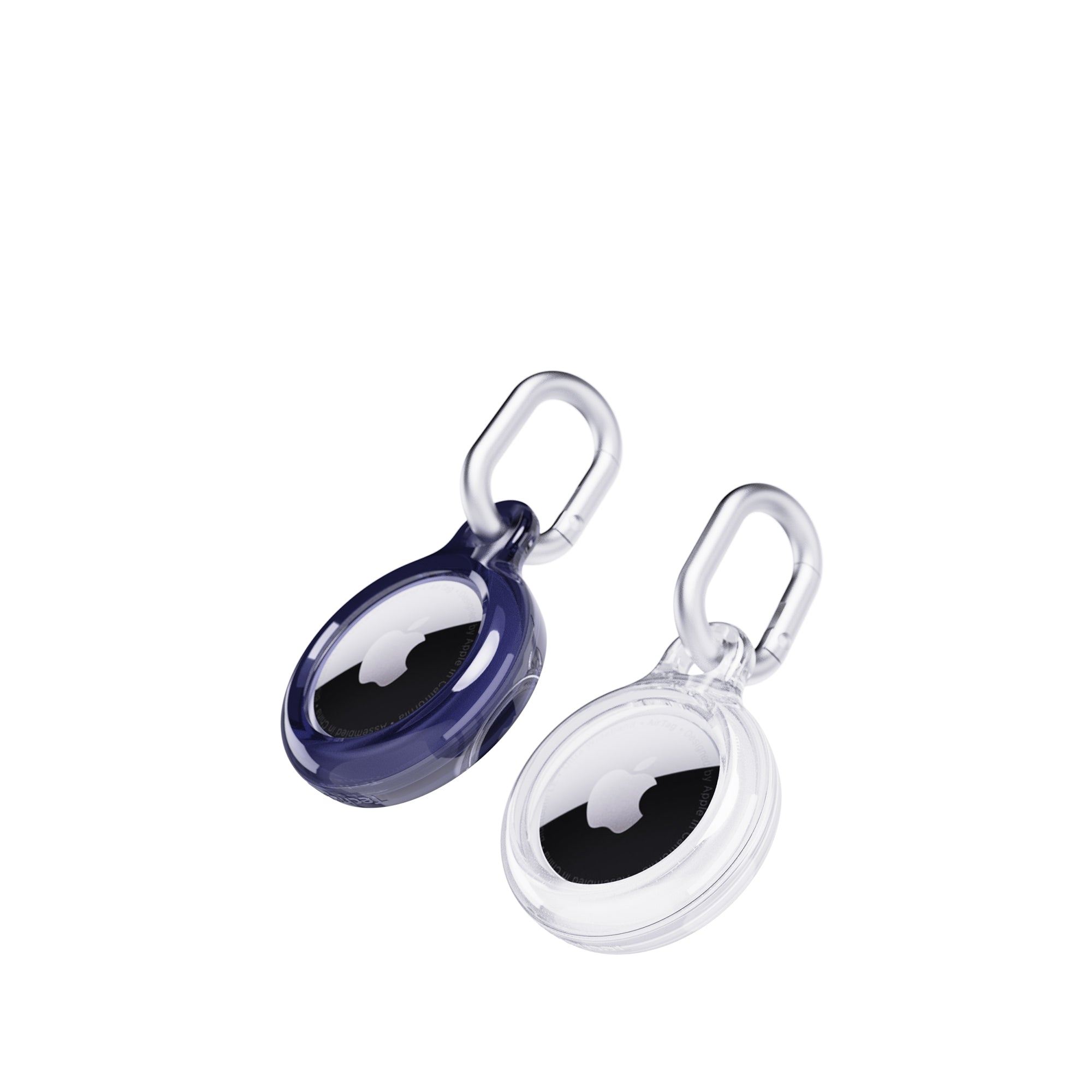 Apple AirTag Case | Tech21 EvoPop (Future Dusk and Clear) | Tech21