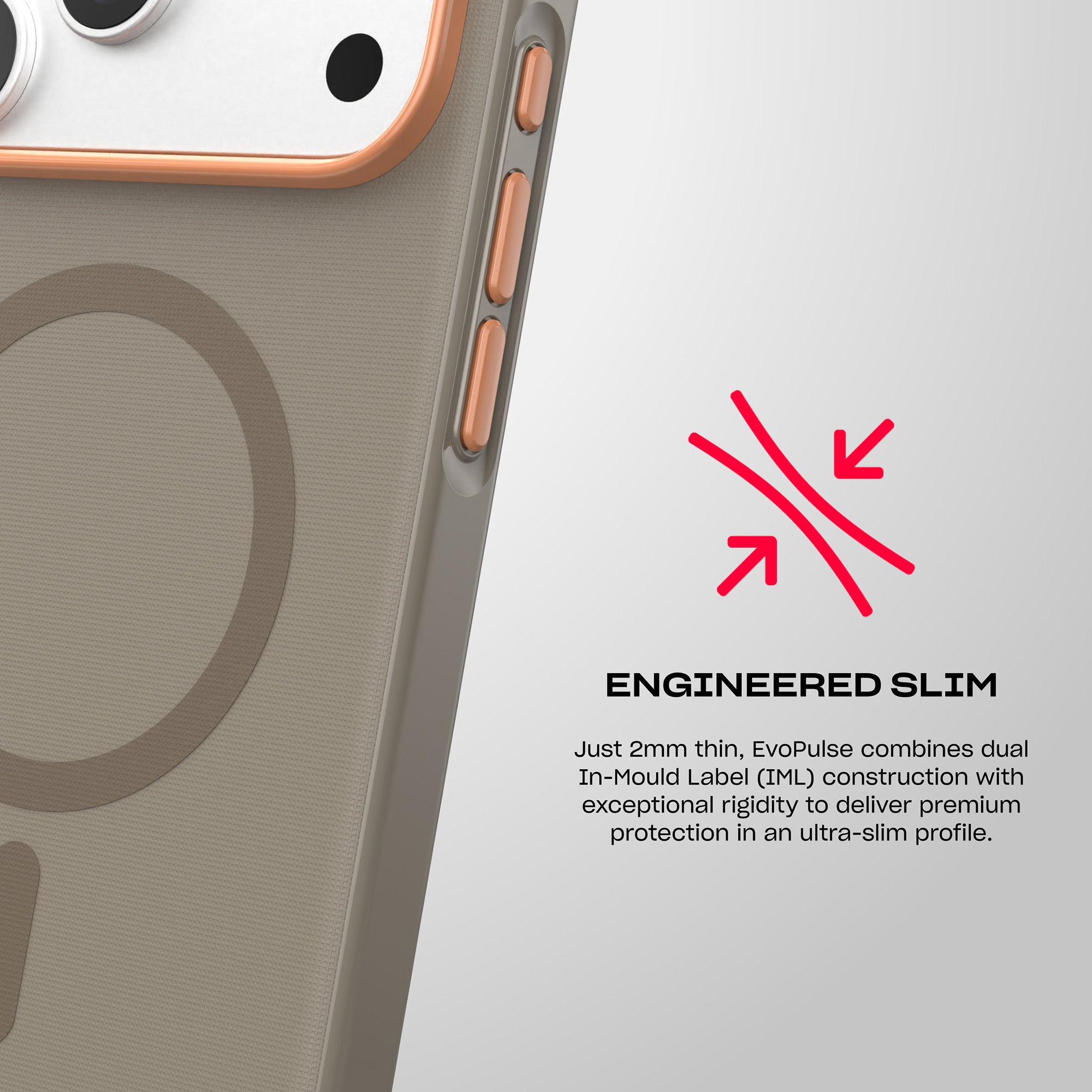 iPhoneアクセサリー na Apple iPhone 18 Pro Max Case with MagSafe | Tech21 EvoPulse