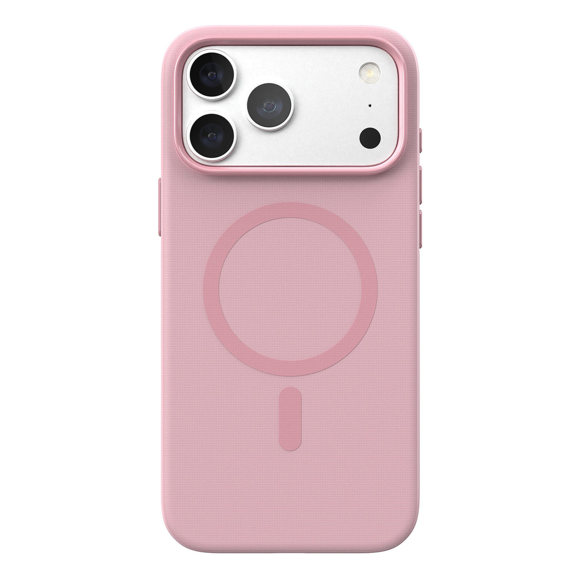 View of the back of the phone case from straight on with phone inside#color_quiet-blush
