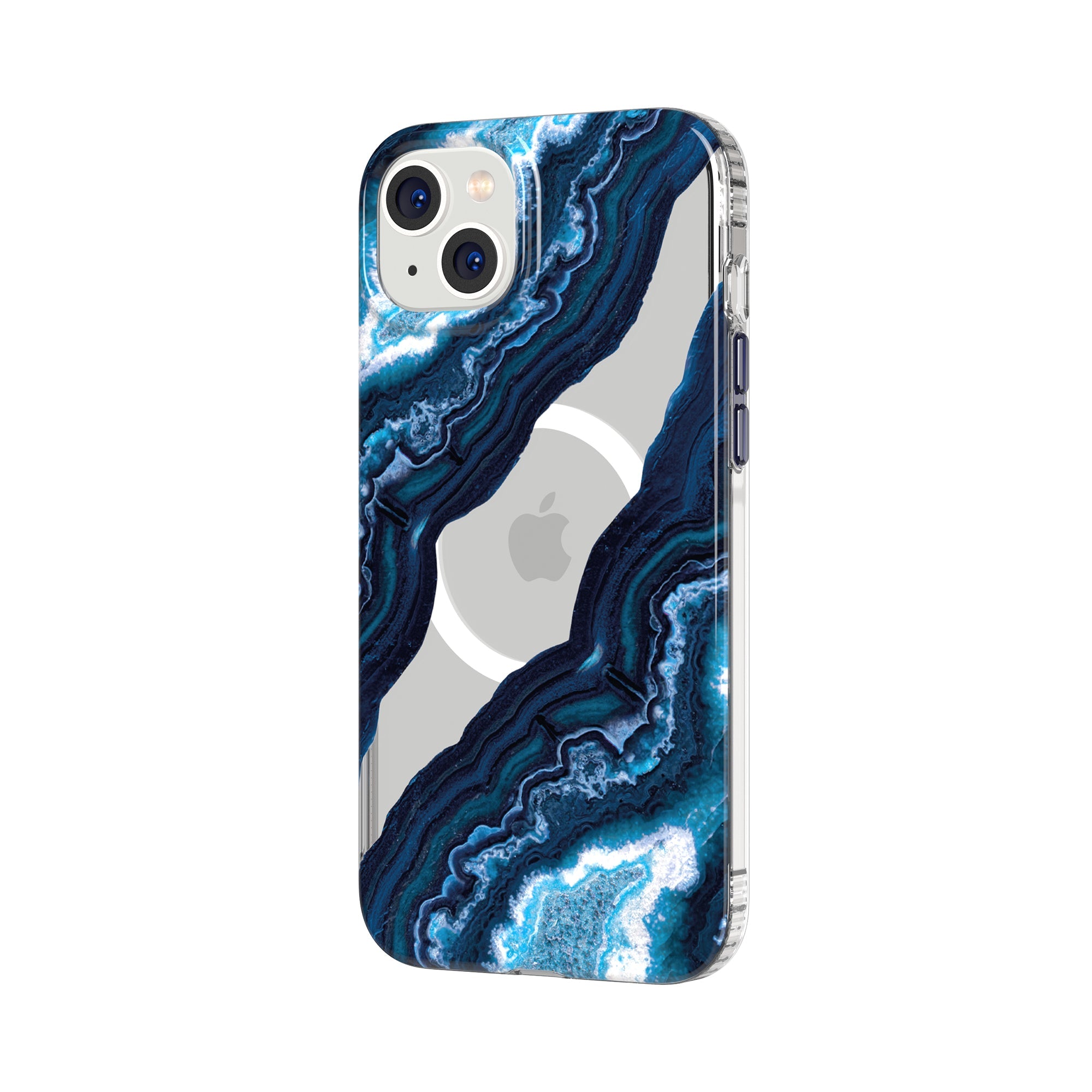 EvoArt MagSafe - Apple iPhone 14 Plus Case - Clear/Midnight Quartz