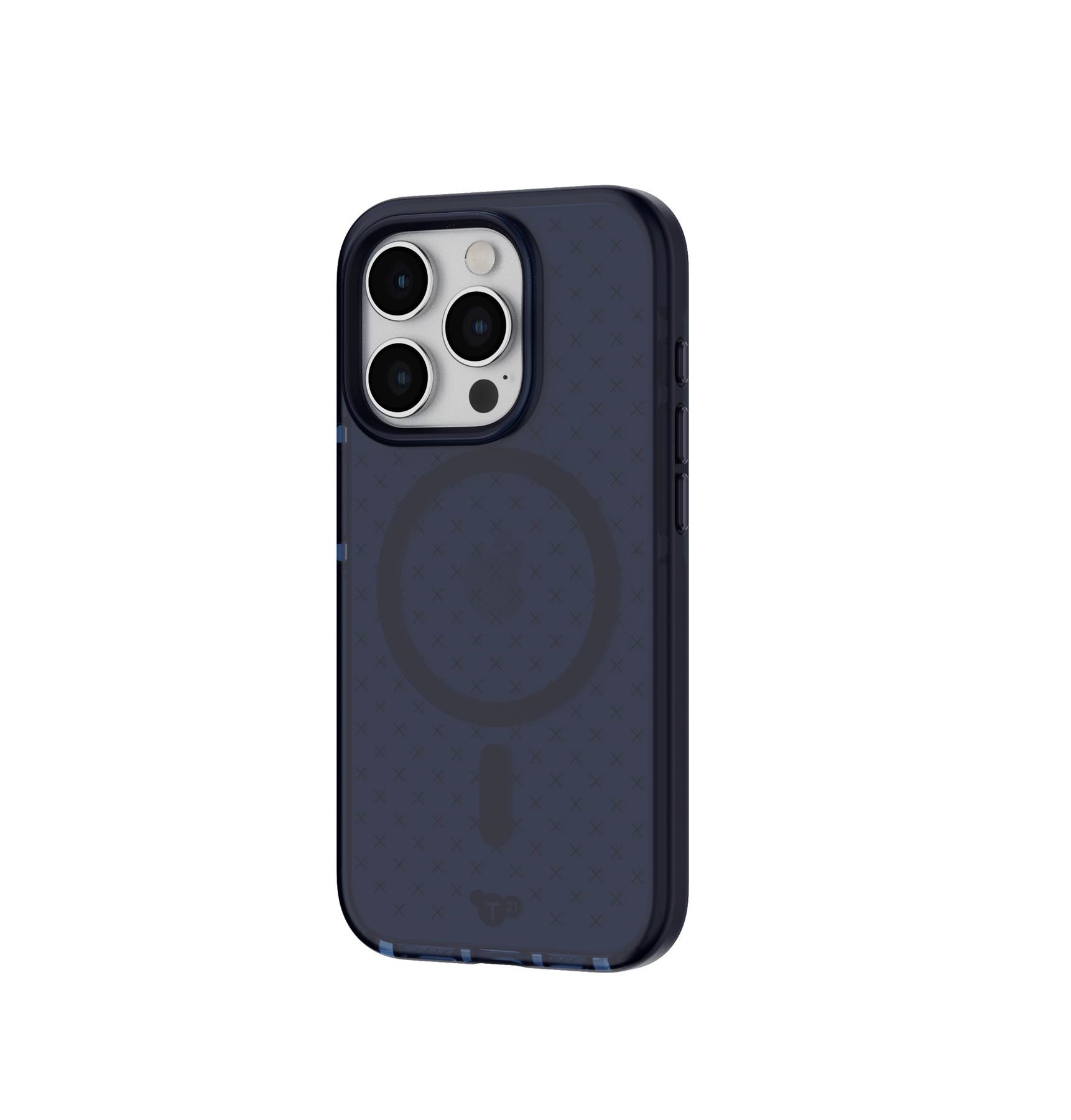 Evo Check - Apple iPhone 15 Pro Case MagSafe Compatible - Midnight Blue