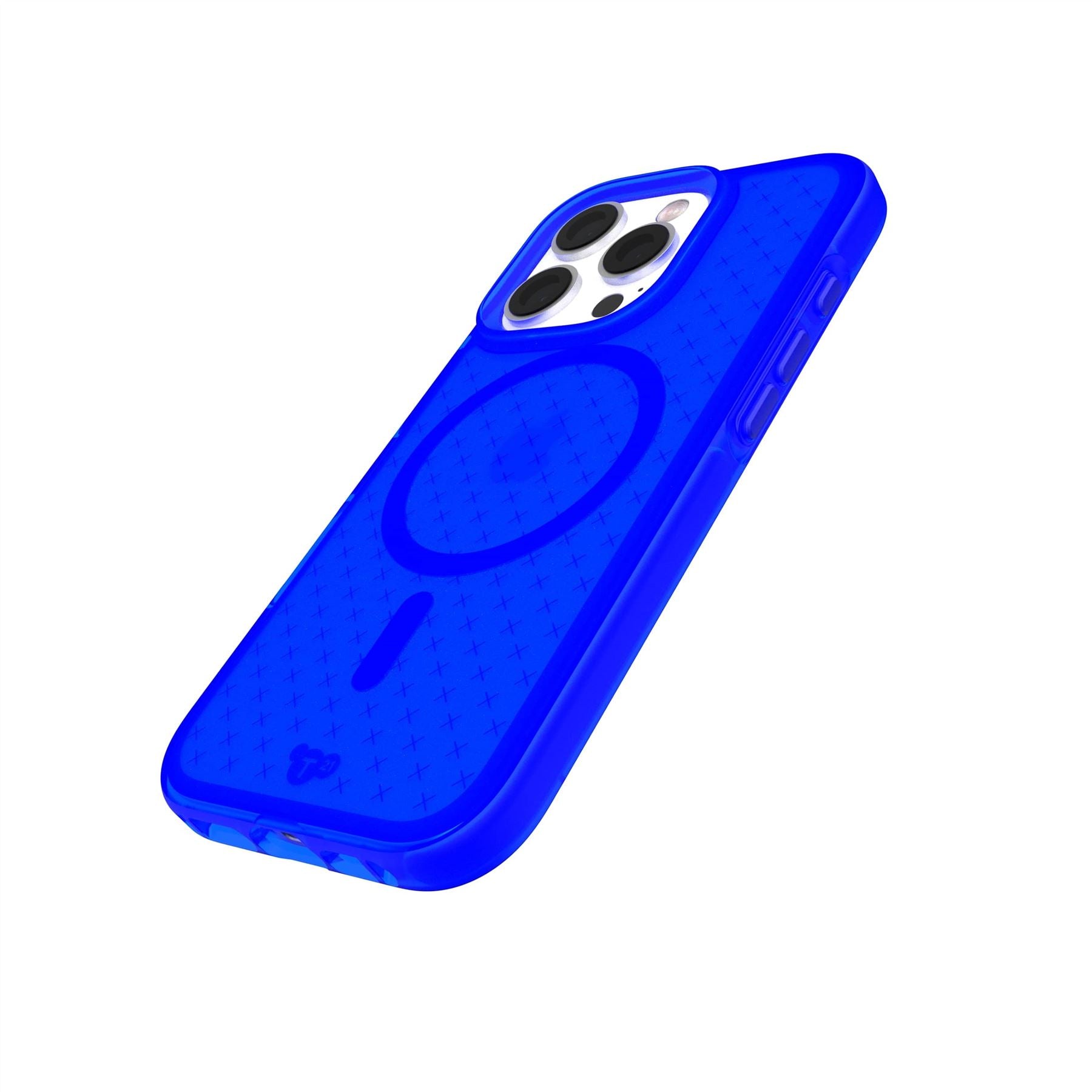suti Phoneback iphone 16 pro ケース ブルー EvoCheck - Apple iPhone 16 Pro Case MagSafe Compatible - Cobalt