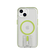 EvoCrystal Kick - Apple iPhone 16e/15 Case MagSafe Compatible - Lime