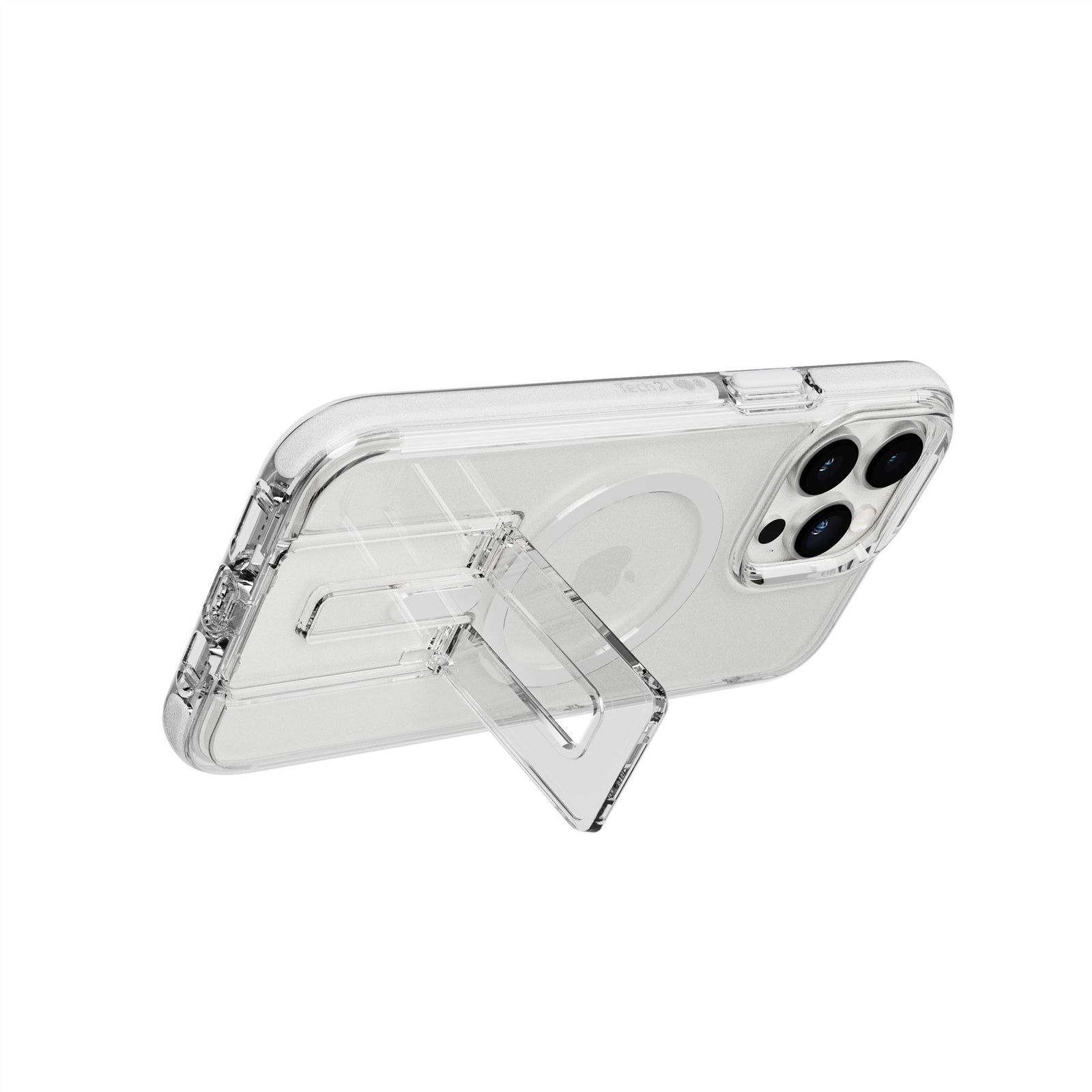 EvoCrystal Kick - Apple iPhone 14 Pro Max Case MagSafe Compatible - White