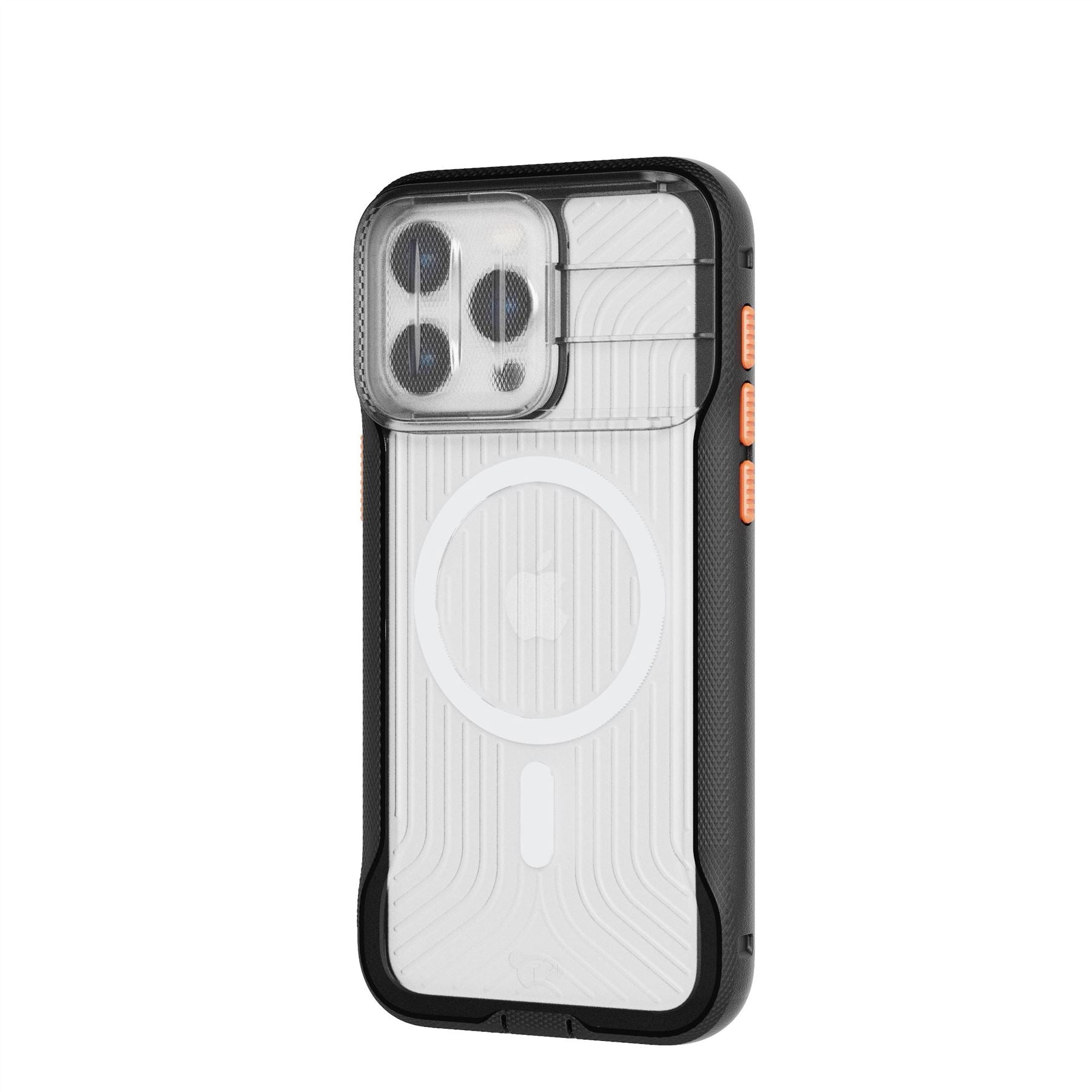 EvoMax - Apple iPhone 15 Pro Max Case MagSafe Compatible - Active Black (w/Lanyard)