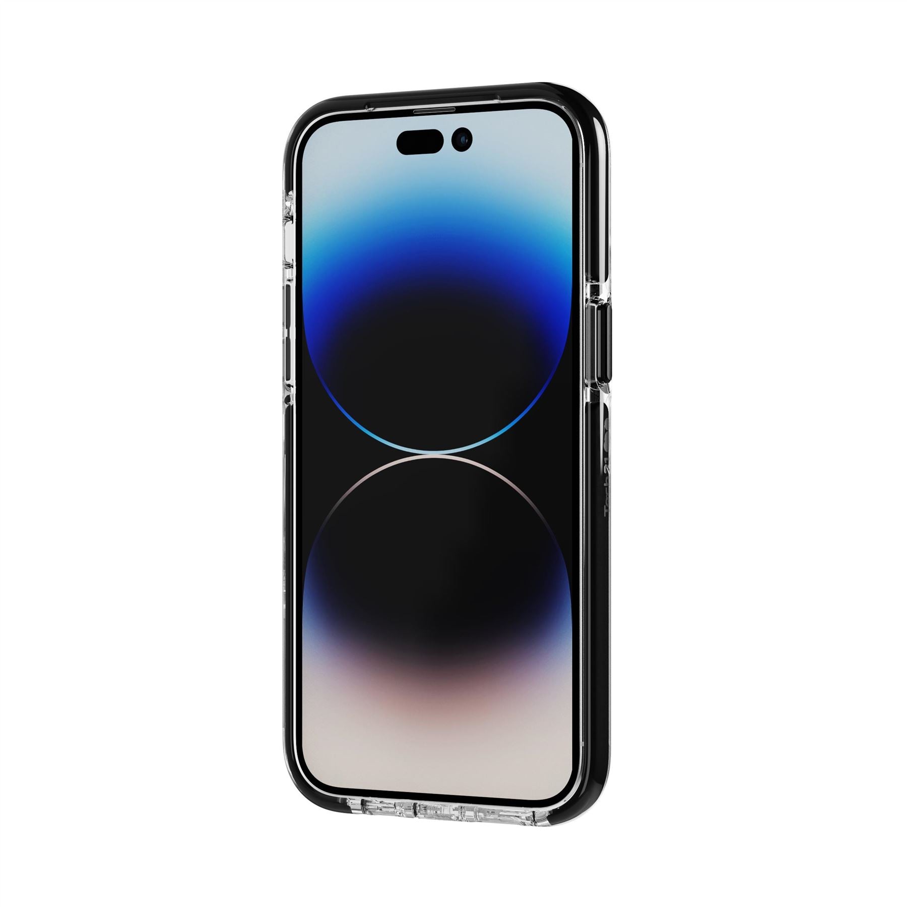 EvoCrystal Kick - Apple iPhone 14 Pro Max Case MagSafe Compatible - Clear Black