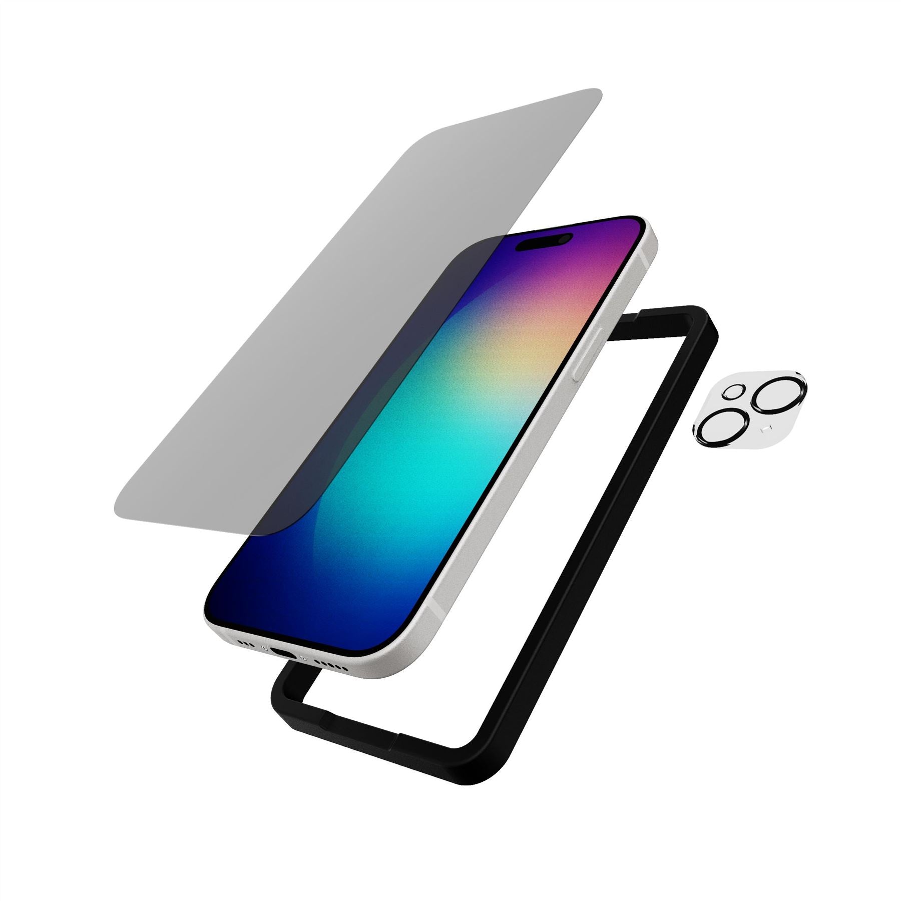 Impact Glass - Apple iPhone 15 Privacy Screen with Camera Protector