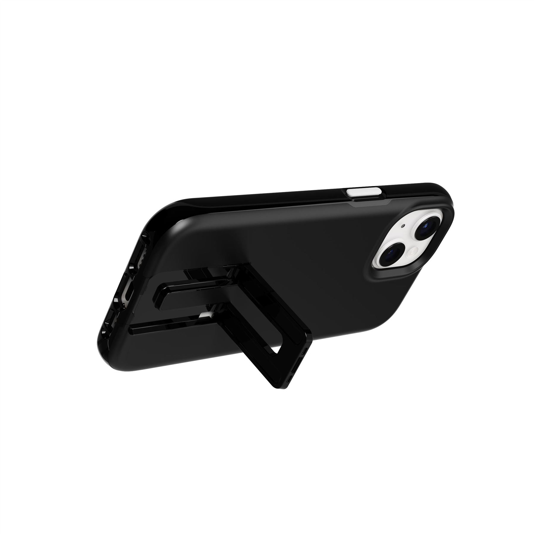 EvoCrystal Kick - Apple iPhone 16e/15 Case MagSafe Compatible - Obsidian Black