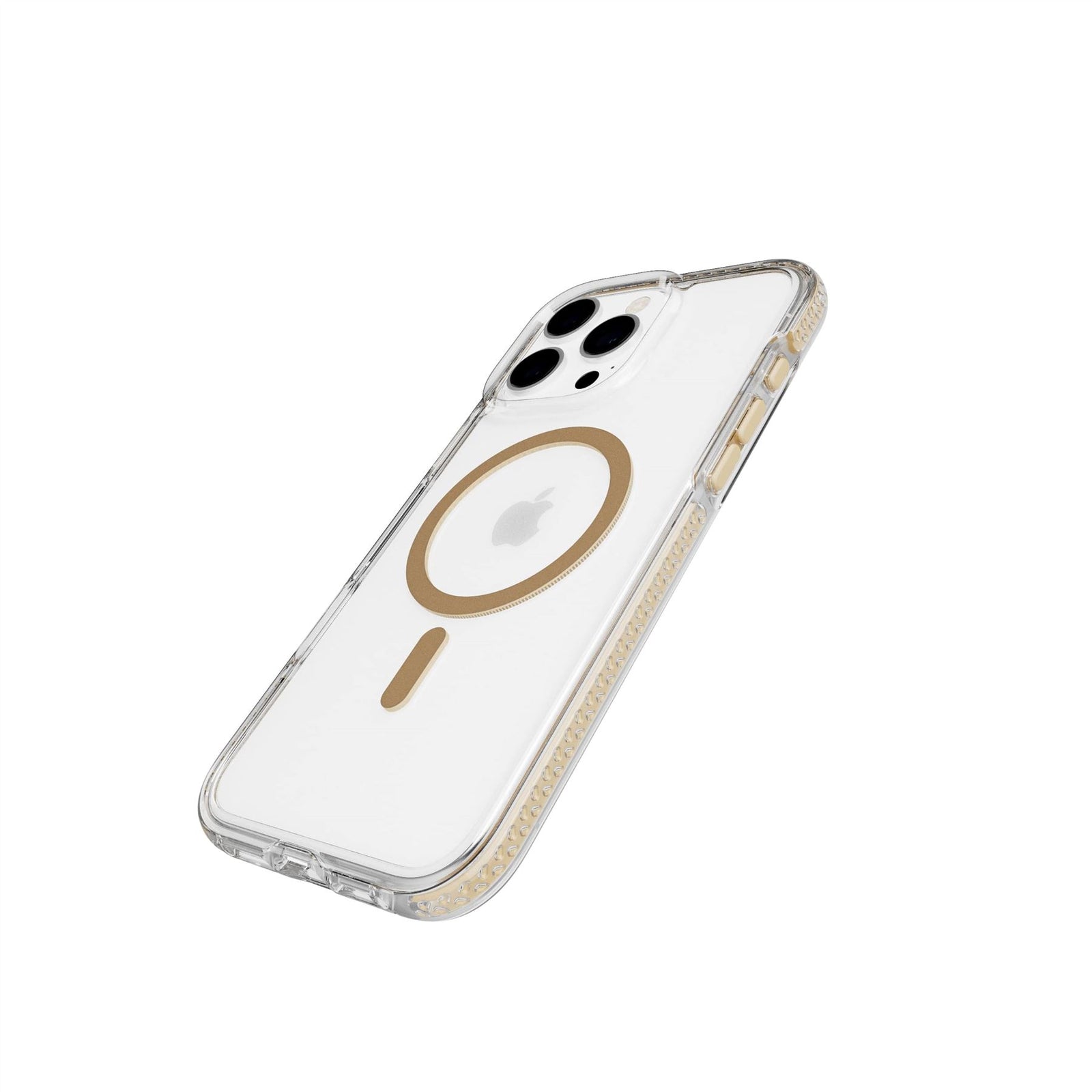 EvoCrystal - Apple iPhone 16 Pro Max Case MagSafe Compatible - Gold
