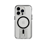 EvoCrystal Kick - Apple iPhone 14 Pro Case MagSafe Compatible - Clear Black