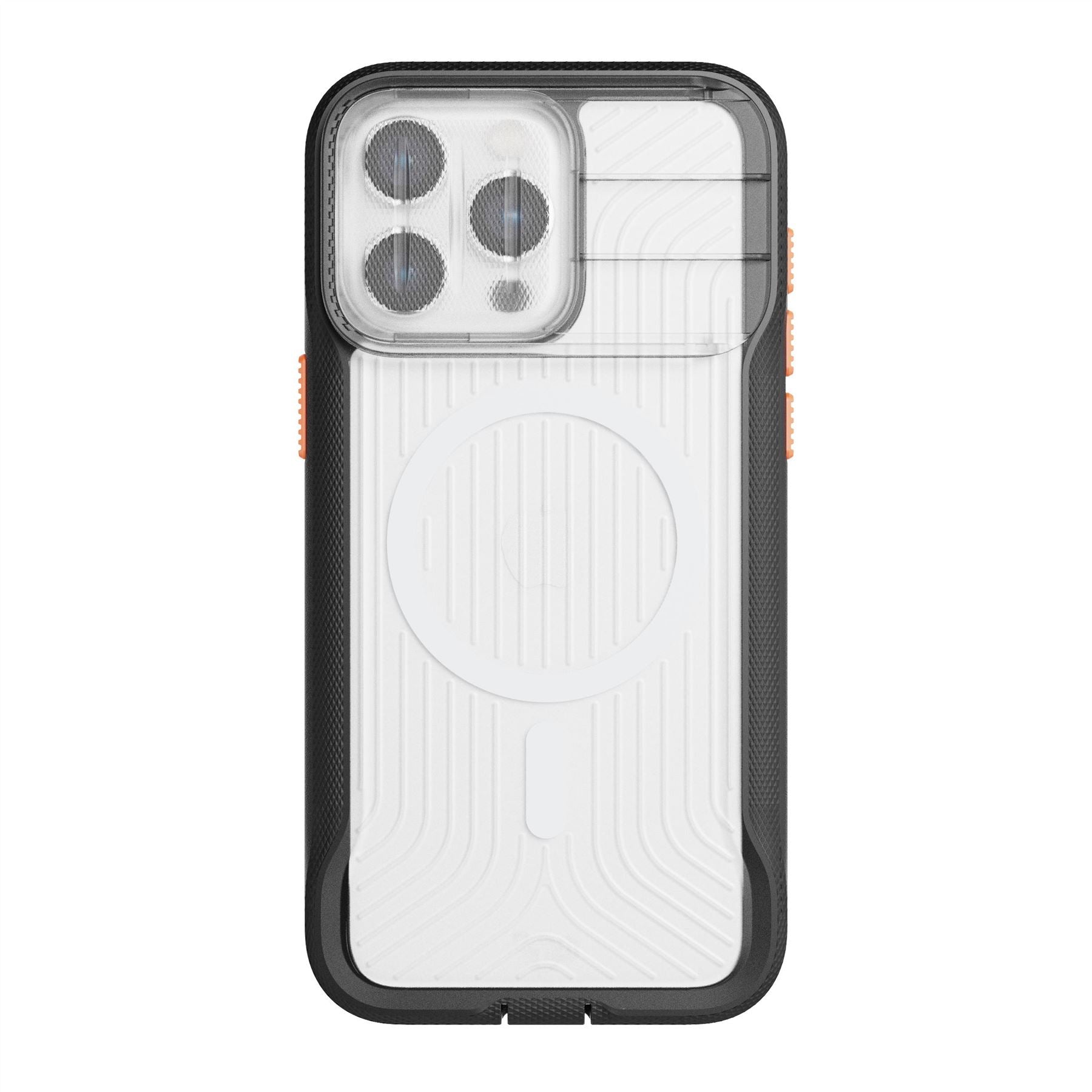 EvoMax - Apple iPhone 15 Pro Max Case MagSafe Compatible - Active Black (w/Lanyard)